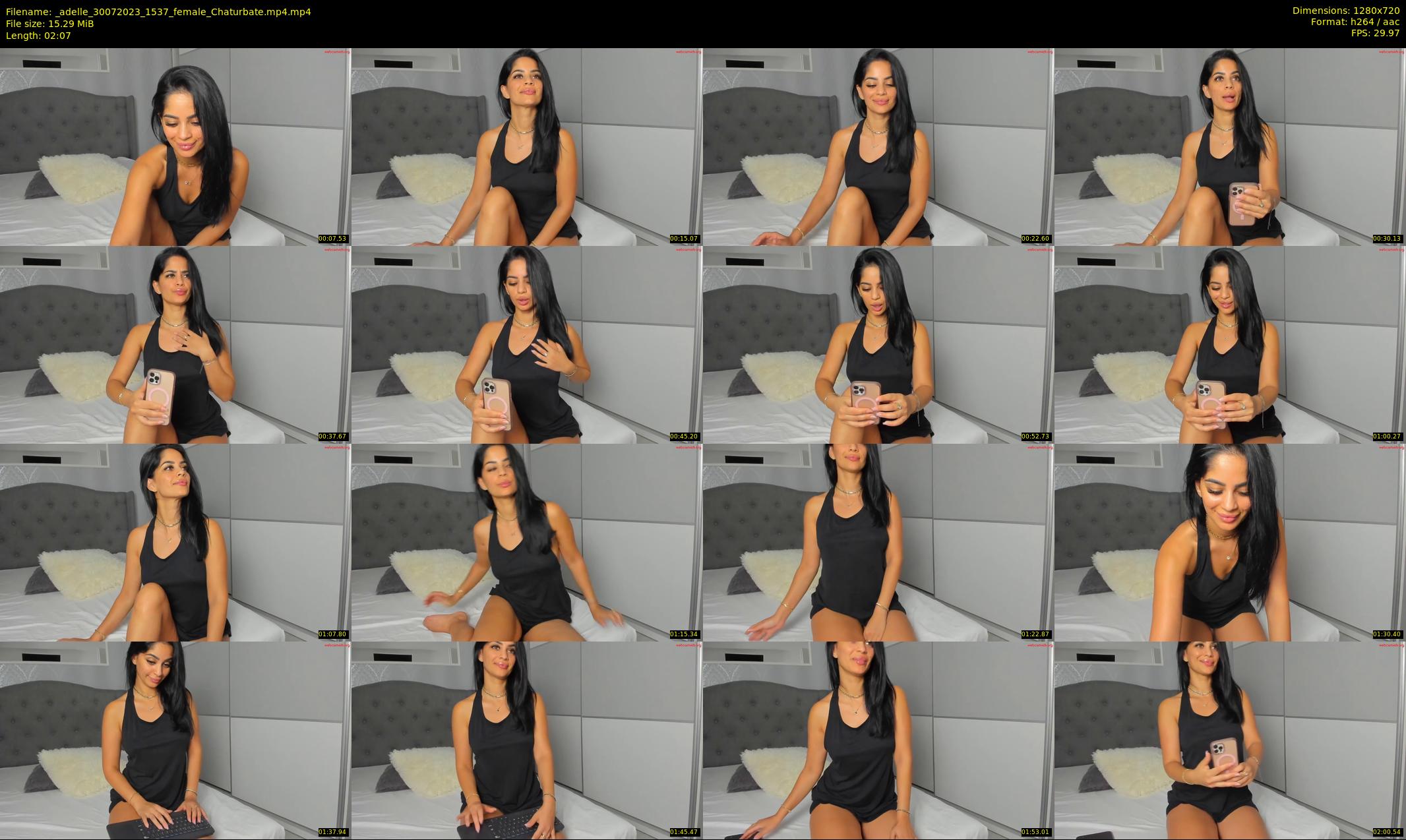 _adelle — Chaturbate Female stripcam clip, Jul 30, 2023