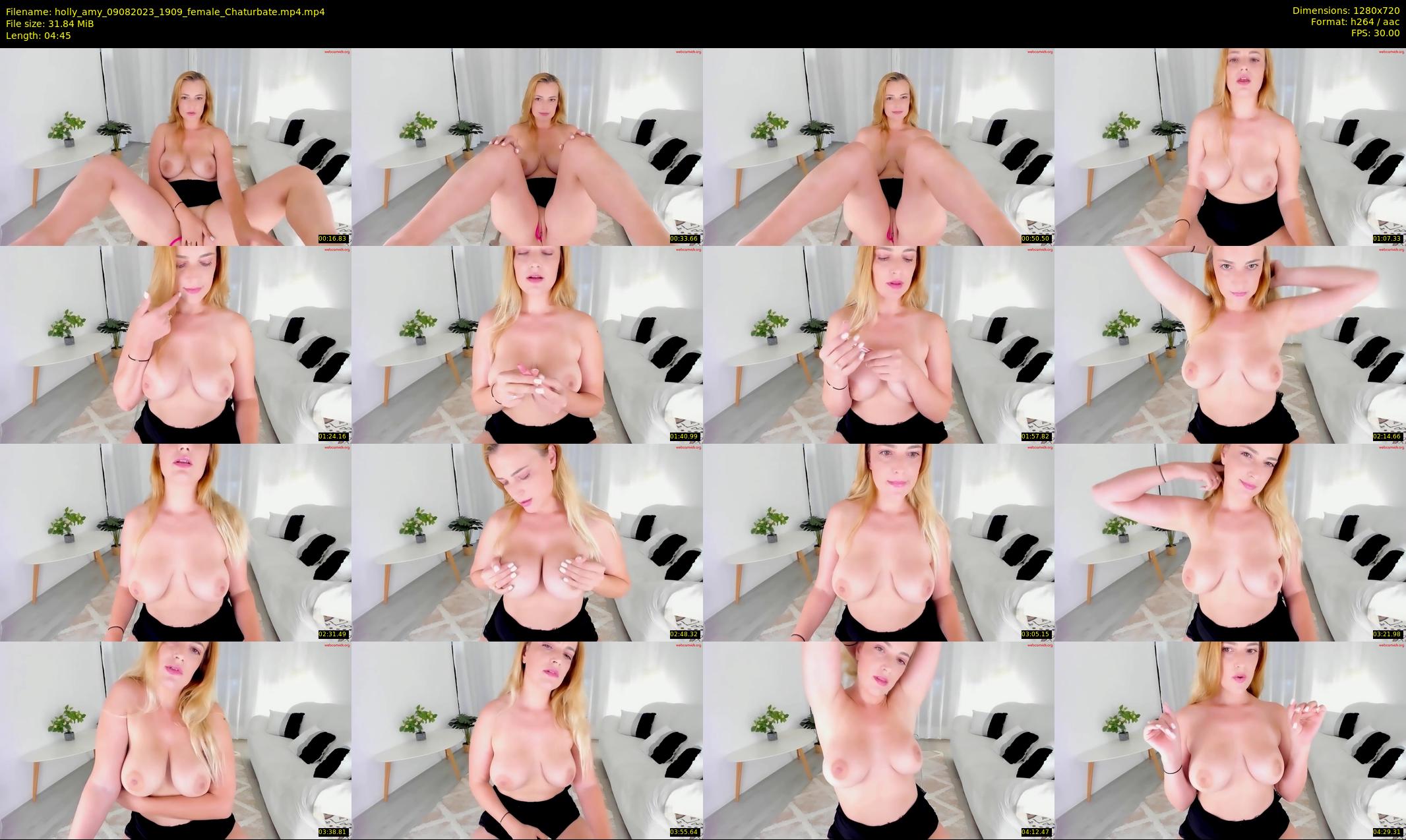 holly_amy — Chaturbate Couple stripcam clip, Aug 9, 2023