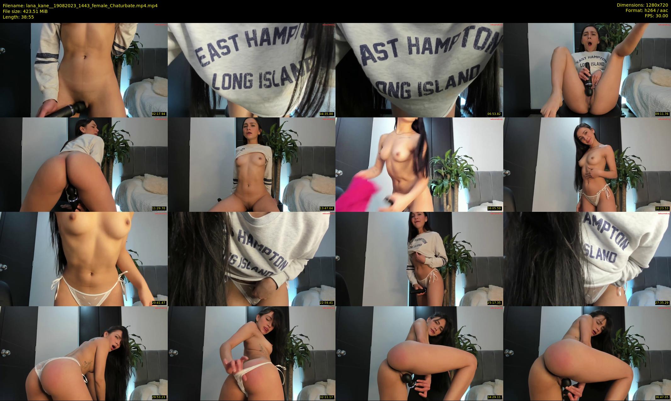 lana_kane_ — Chaturbate Female stripcam clip, Aug 19, 2023