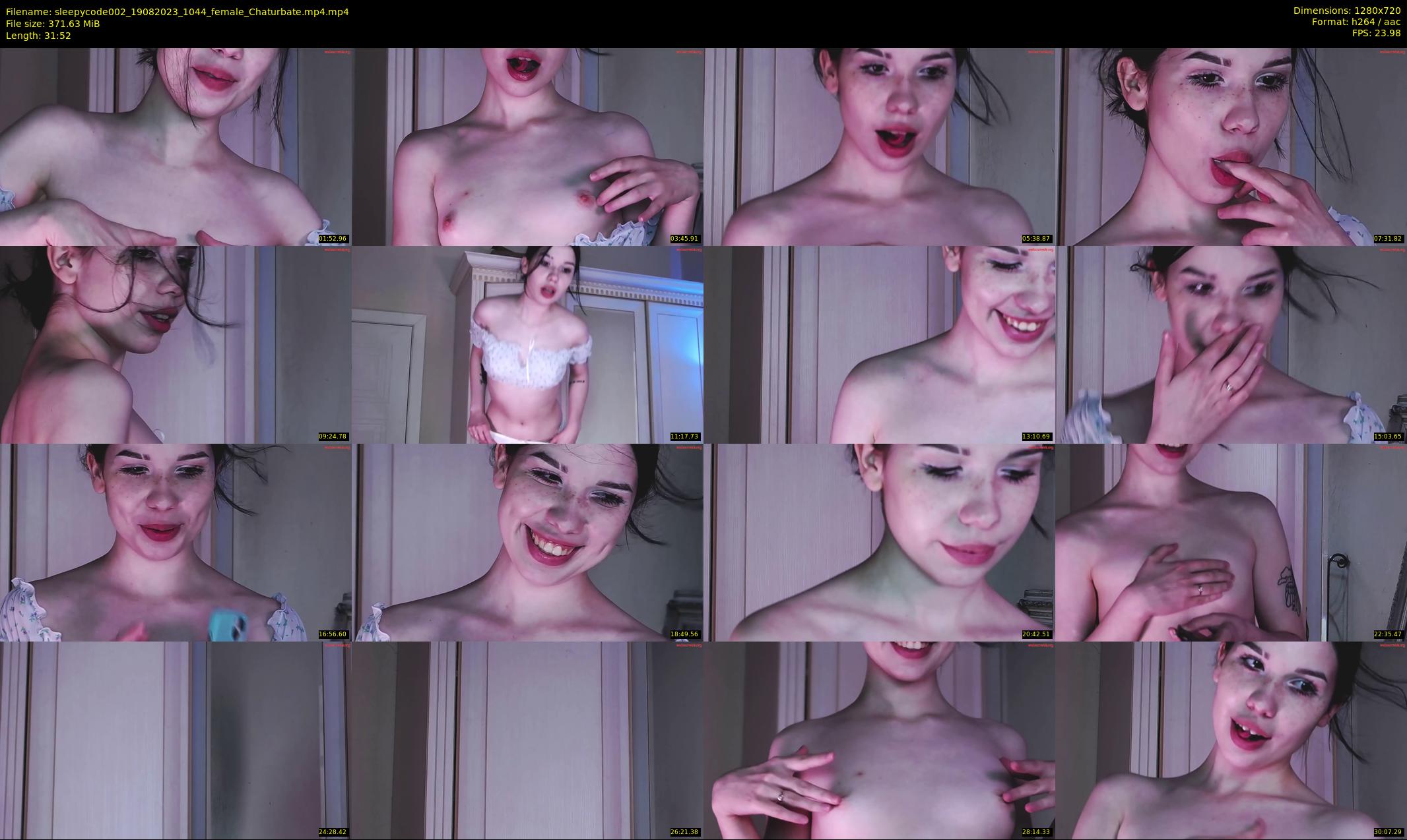 sleepycode002 — Chaturbate Female stripcam clip, Aug 19, 2023