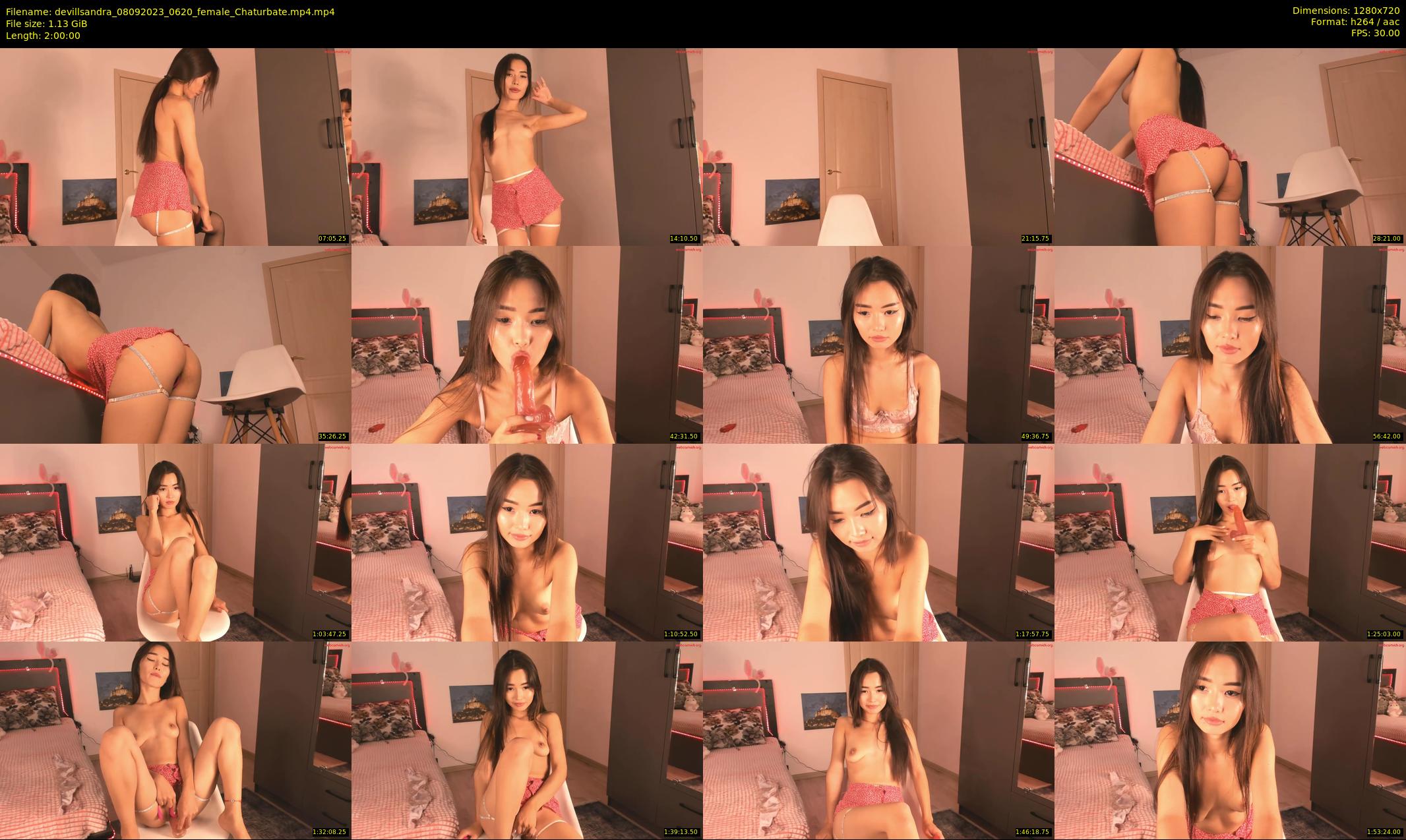 devillsandra — Chaturbate Female stripcam clip, Sep 8, 2023