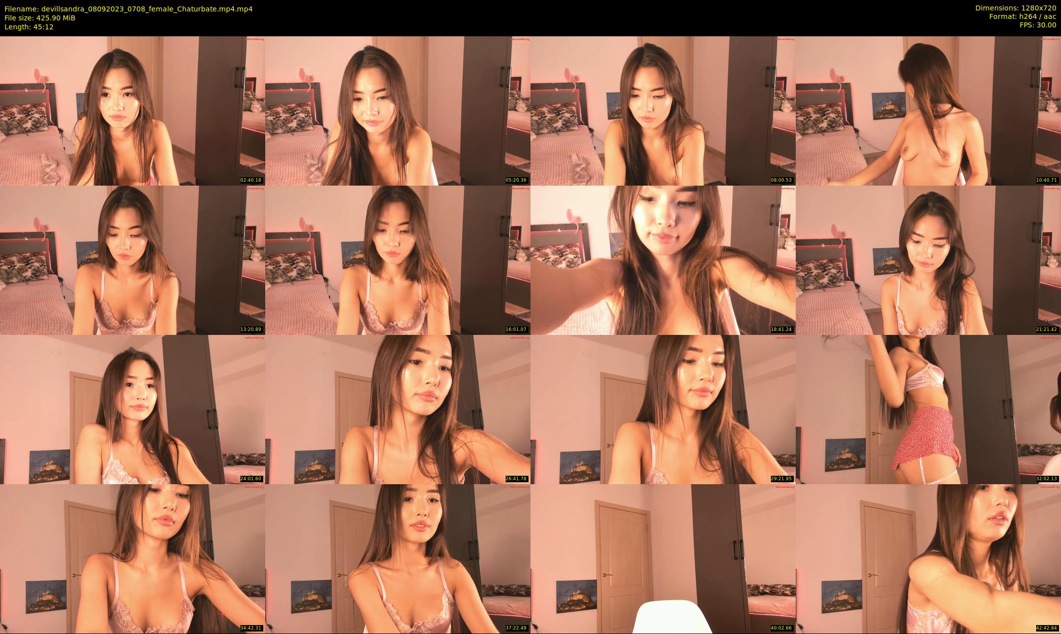 devillsandra — Chaturbate Female stripcam clip, Sep 8, 2023