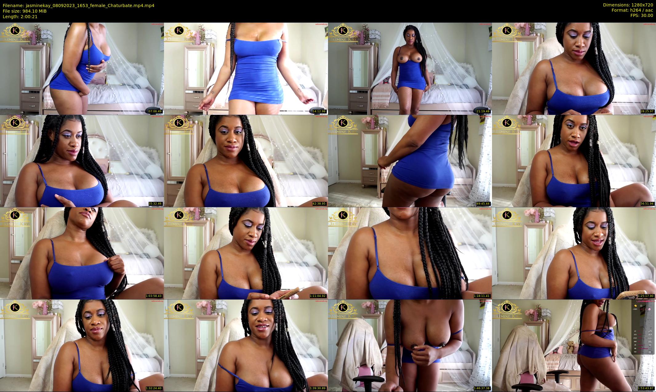 jasminekay — Chaturbate Female stripcam clip, Sep 8, 2023