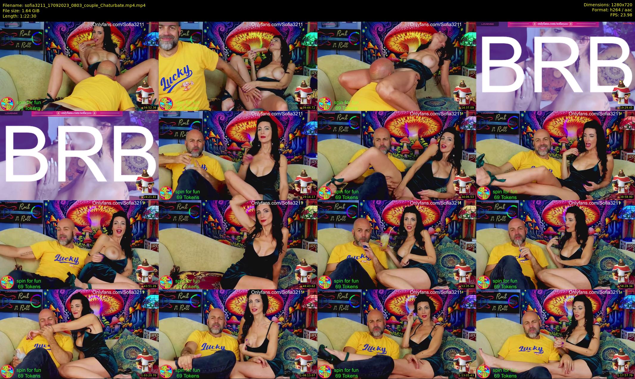 sofia3211 — Chaturbate Couple stripcam clip, Sep 17, 2023