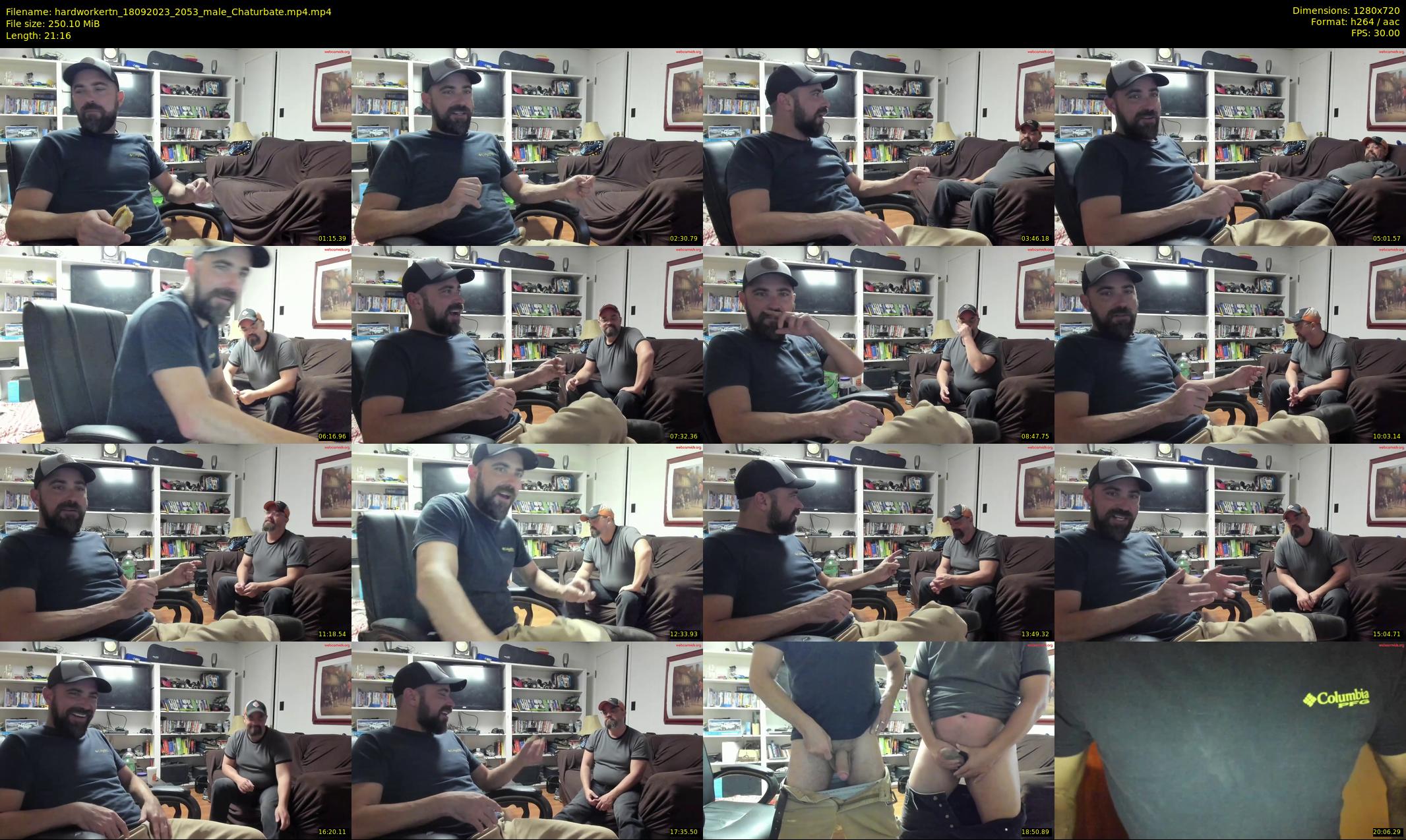 hardworkertn — Chaturbate Male stripcam clip, Sep 18, 2023