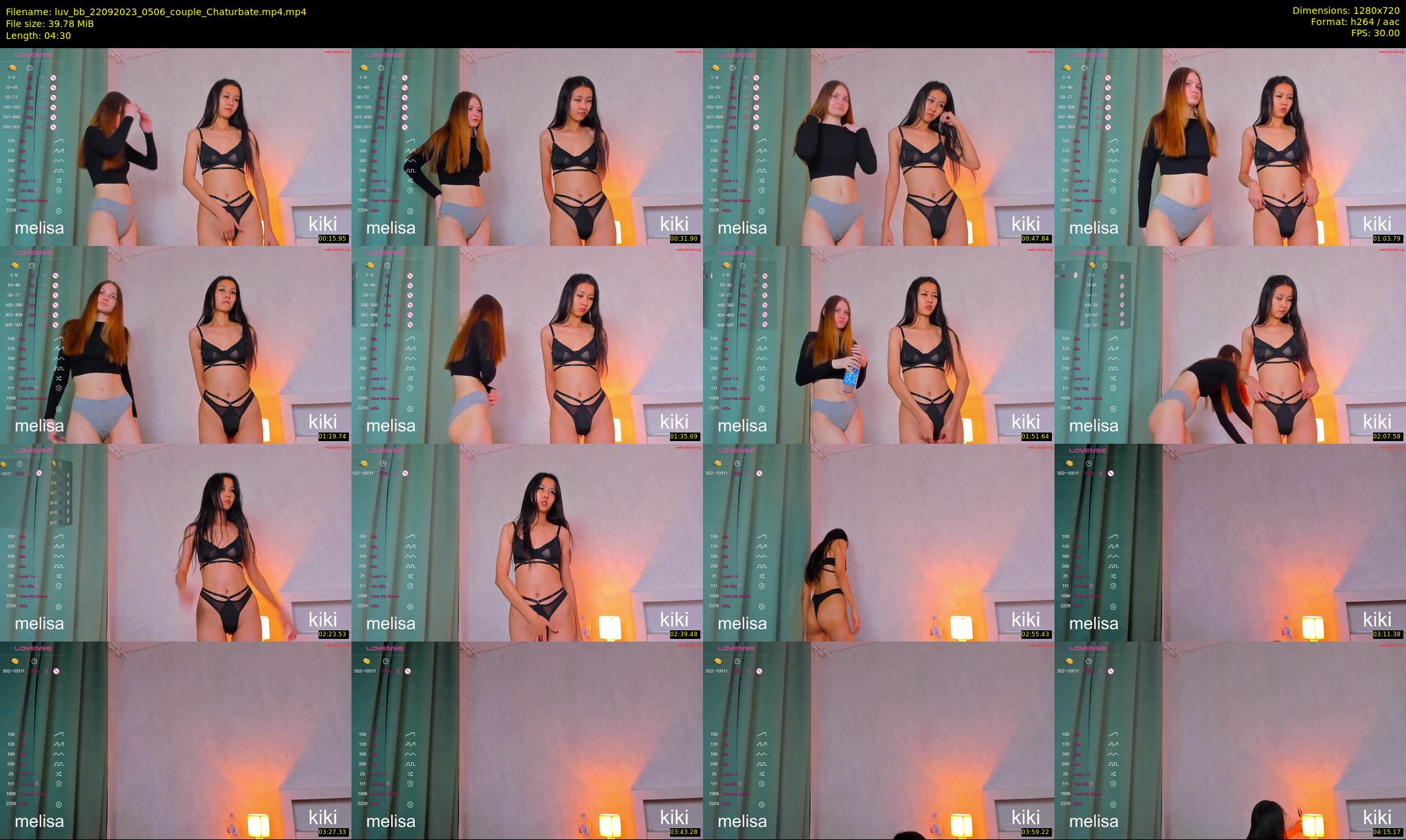 luv_bb — Chaturbate Couple stripcam clip, Sep 21, 2023