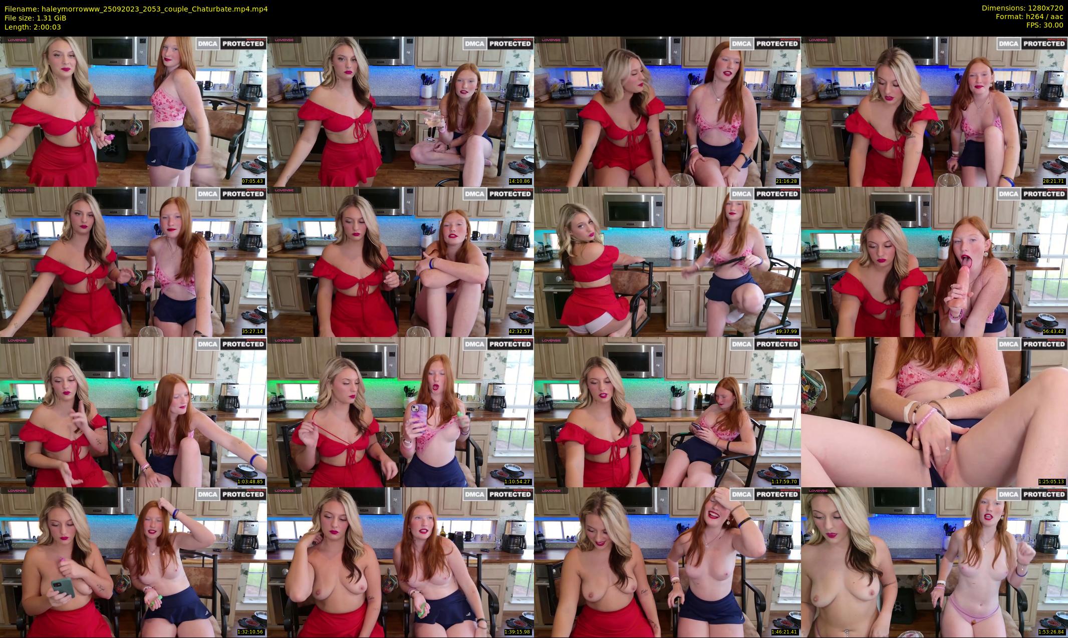 haleymorrowww — Chaturbate Female stripcam clip, Sep 25, 2023
