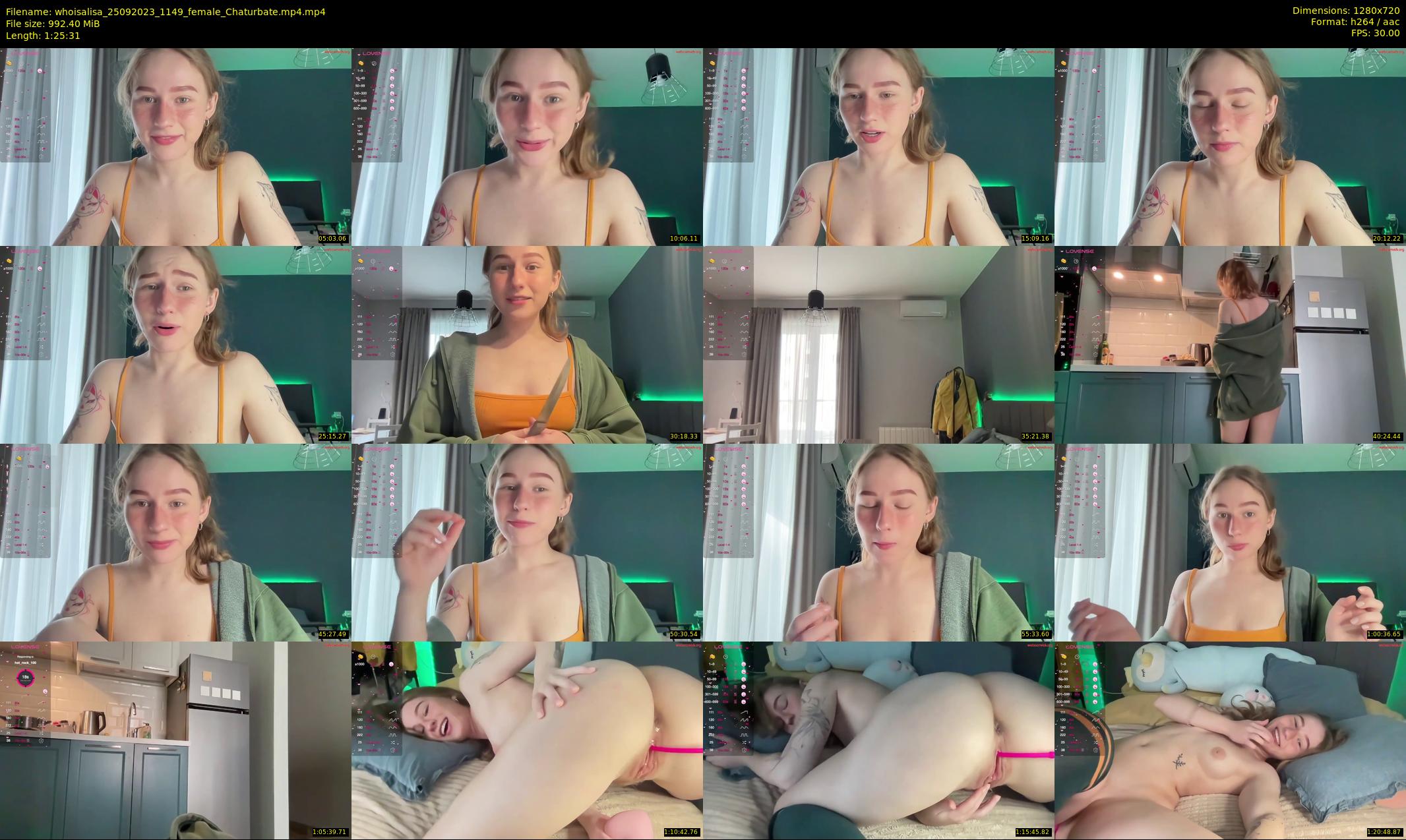 whoisalisa — Chaturbate Female stripcam clip, Sep 25, 2023