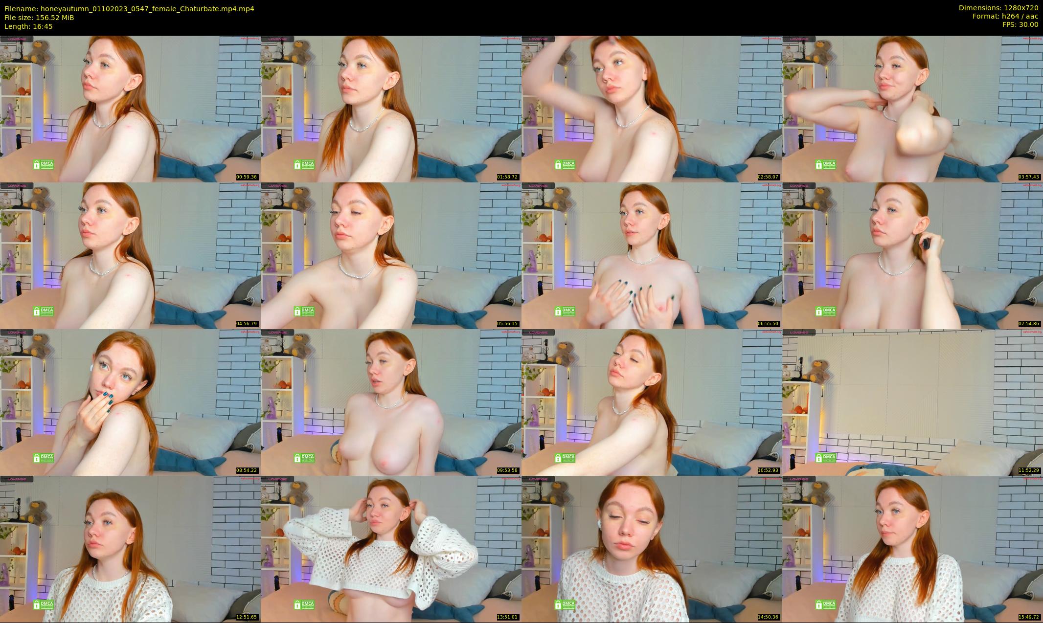 honeyautumn — Chaturbate Female stripcam clip, Sep 30, 2023