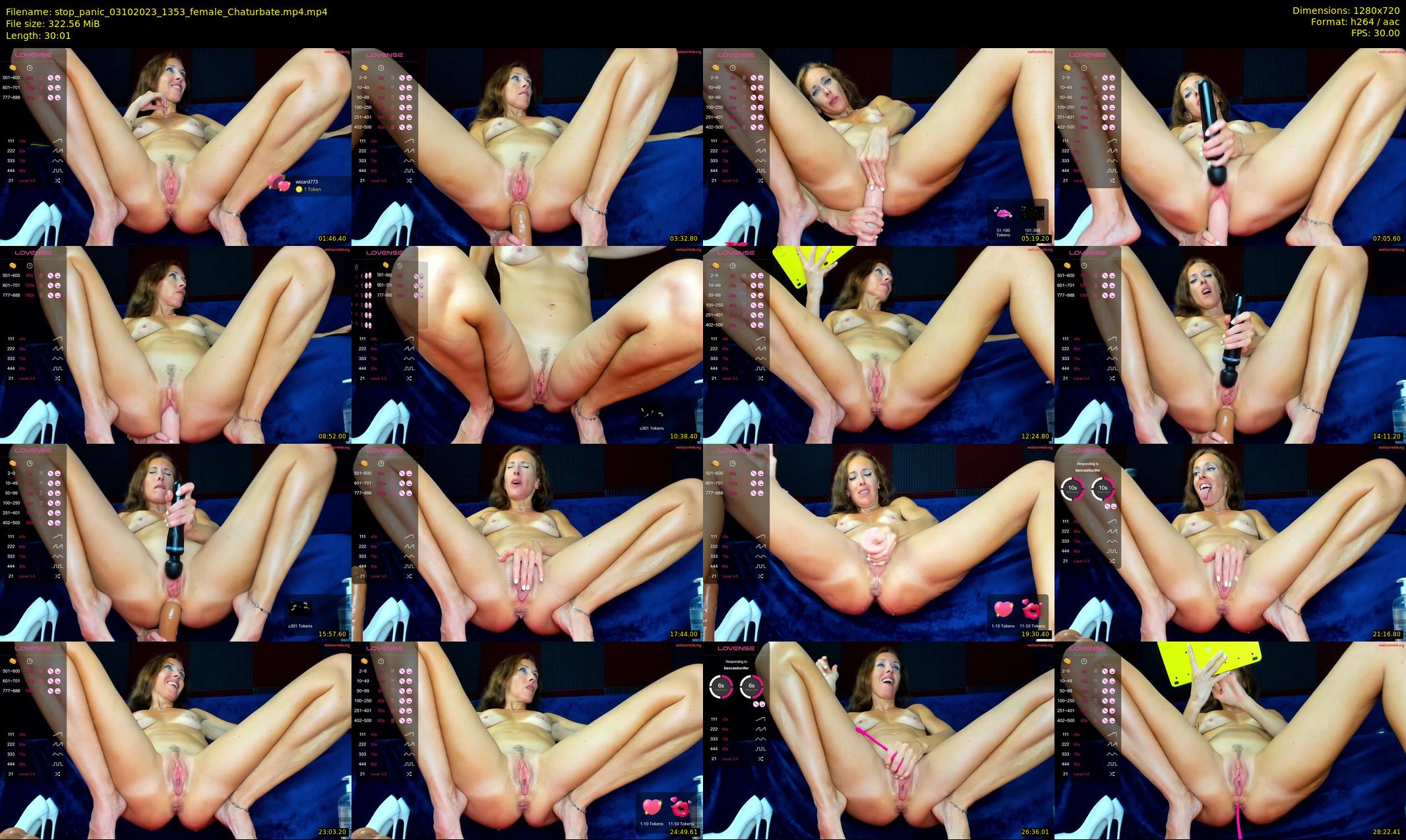 stop_panic — Chaturbate Female stripcam clip, Oct 3, 2023
