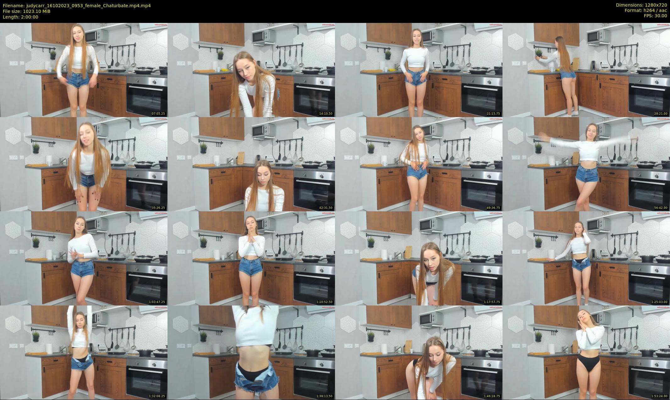 judycarr — Chaturbate Female stripcam clip, Oct 16, 2023