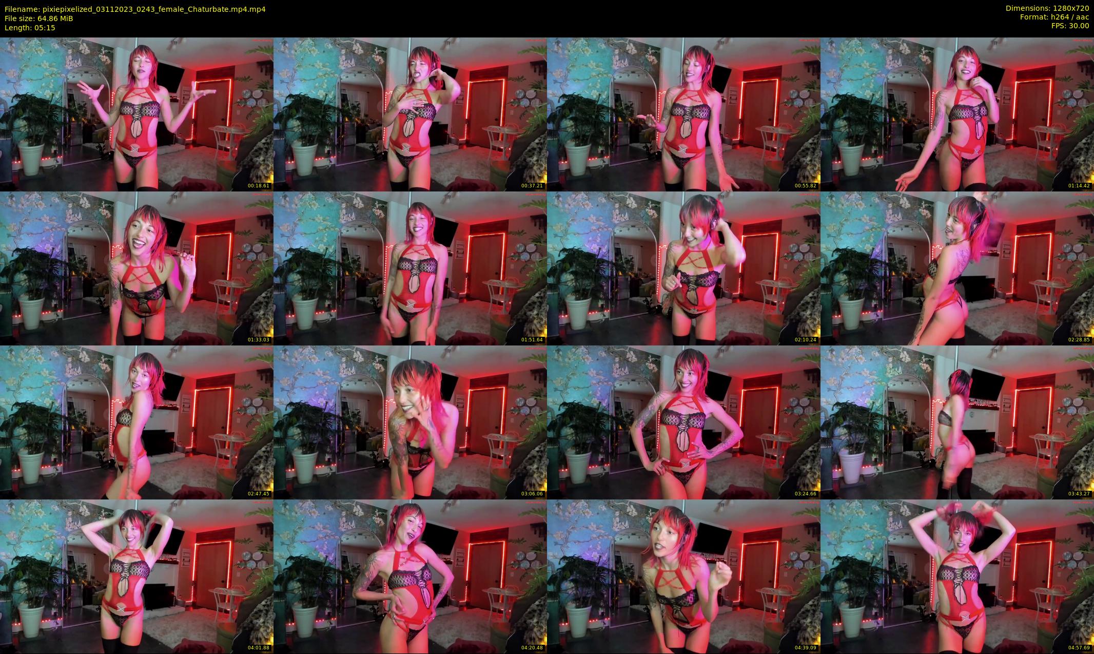 pixiepixelized — Chaturbate Female stripcam clip, Nov 2, 2023