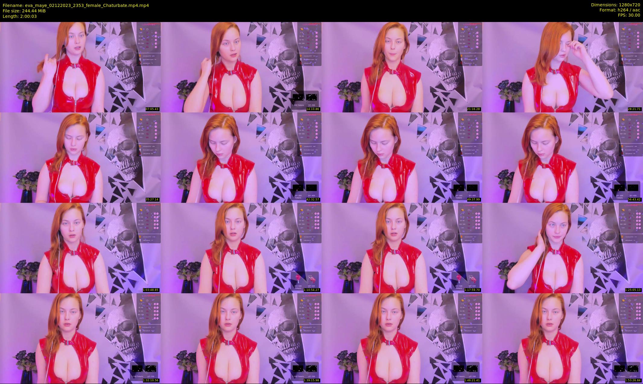 eva_maye — Chaturbate Female stripcam clip, Dec 2, 2023