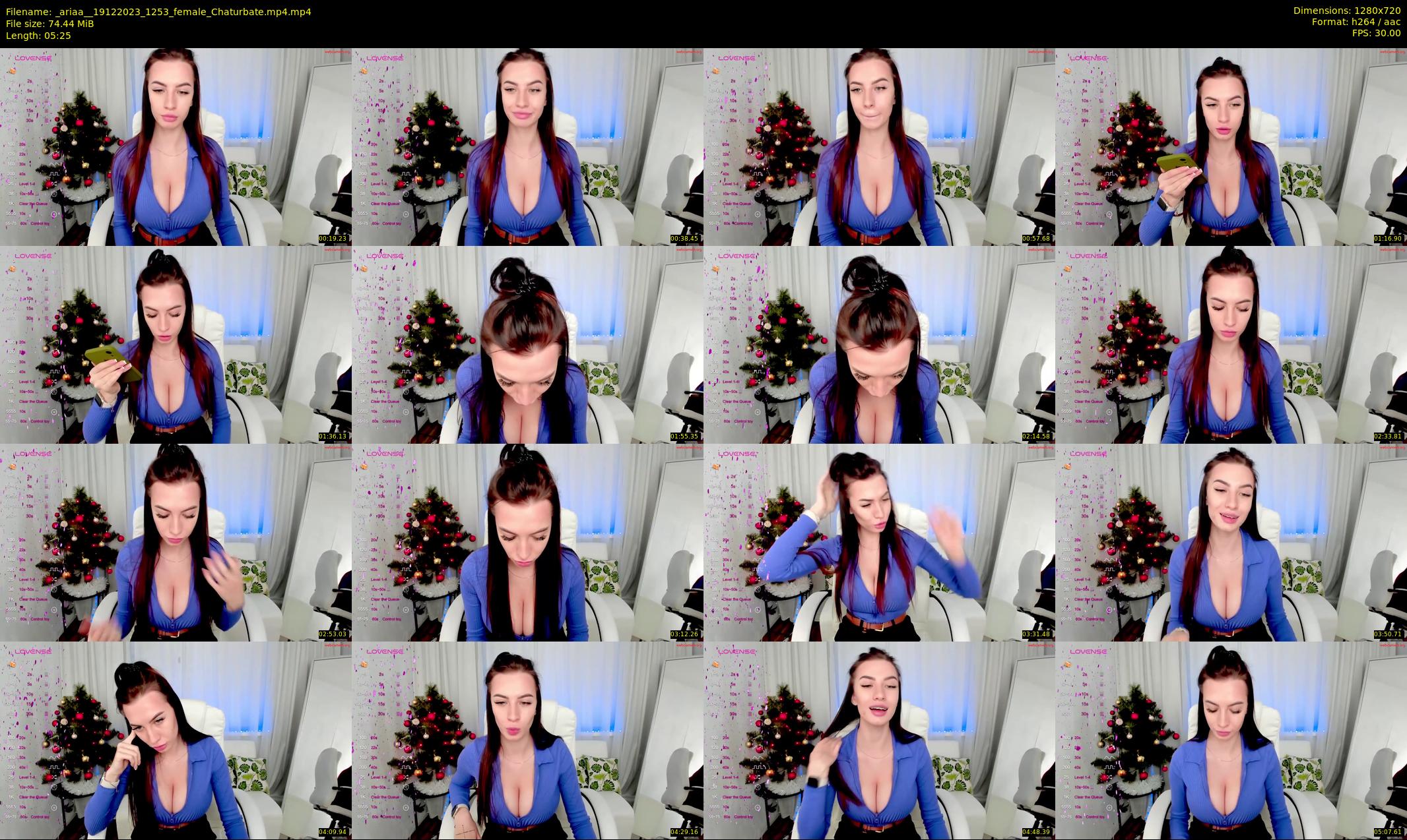 _ariaa_ — Chaturbate Female stripcam clip, Dec 19, 2023