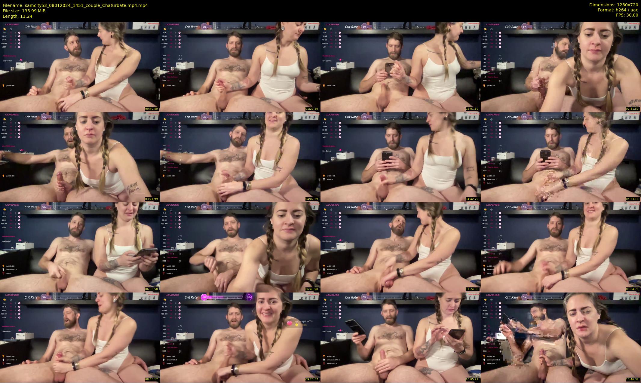 samcity53 — Chaturbate Male stripcam clip, Jan 8, 2024