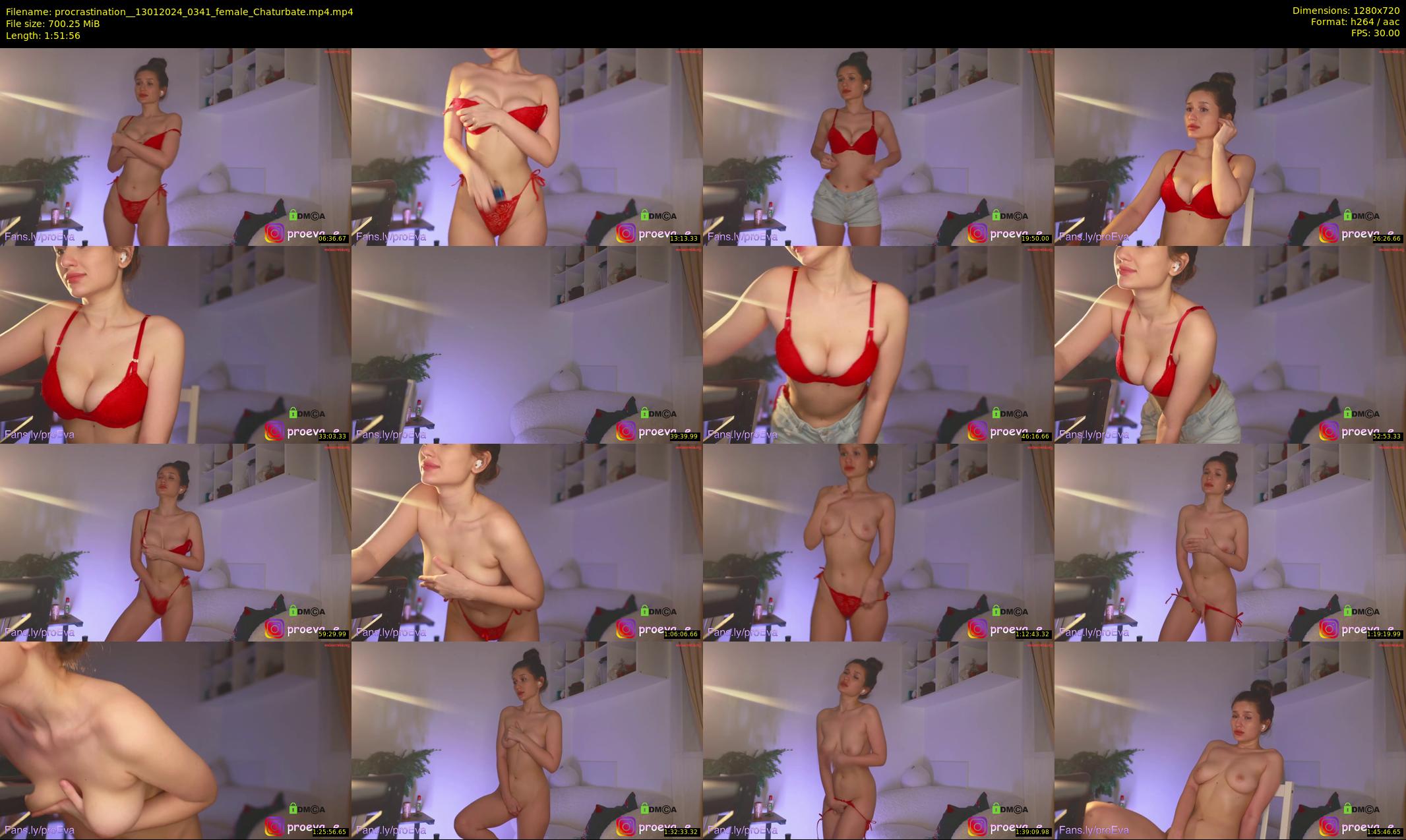 procrastination_ — Chaturbate Female stripcam clip, Jan 12, 2024