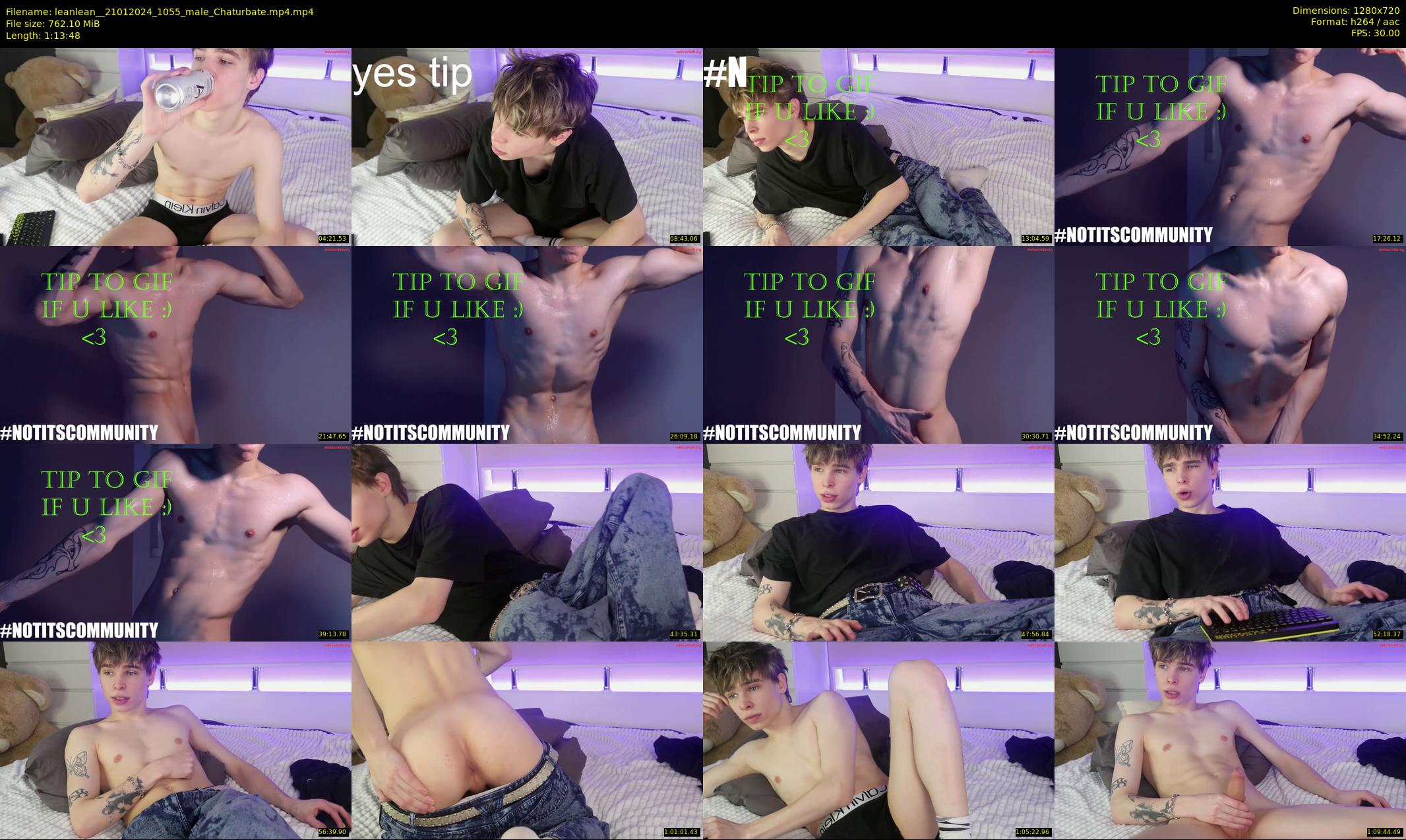 leanlean_ — Chaturbate Male stripcam clip, Jan 21, 2024