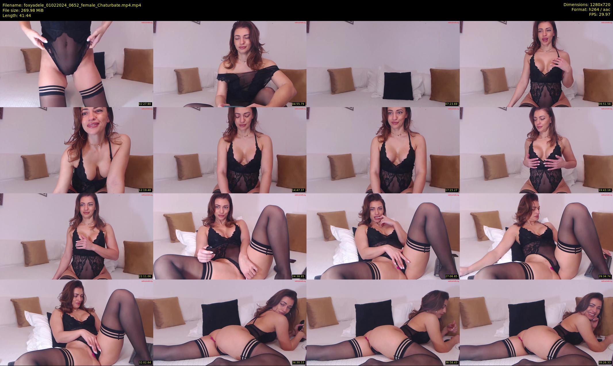 foxyadele — Chaturbate Female stripcam clip, Feb 1, 2024