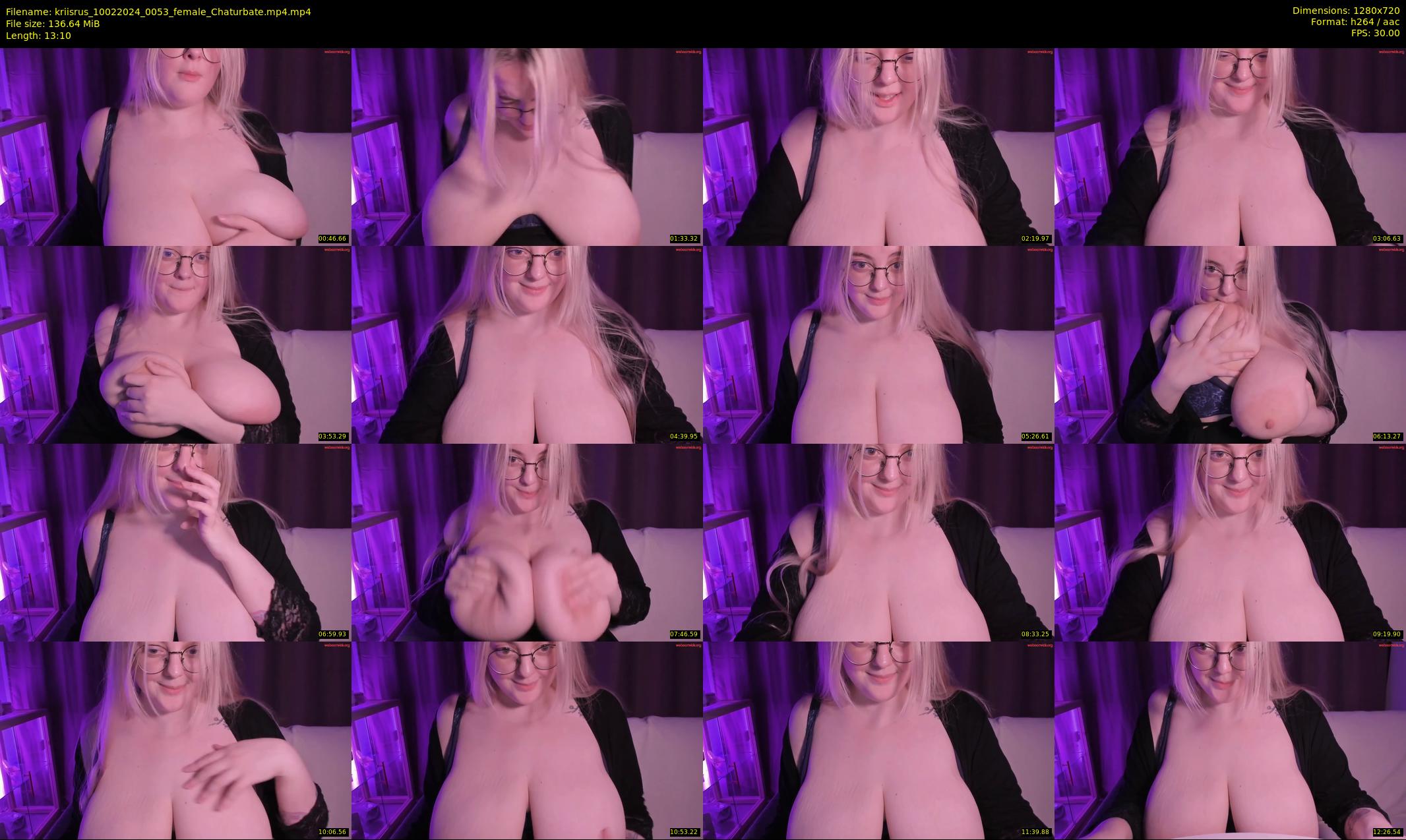 kriisrus — Chaturbate Female stripcam clip, Feb 9, 2024