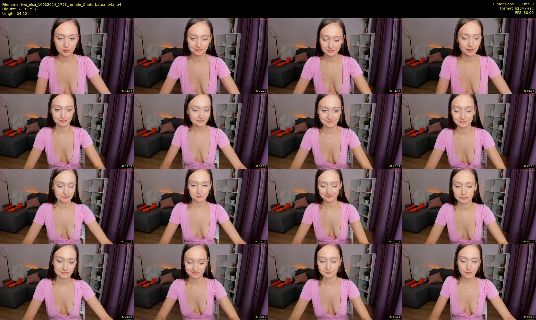 two_elsa — Chaturbate Female stripcam clip, Feb 16, 2024