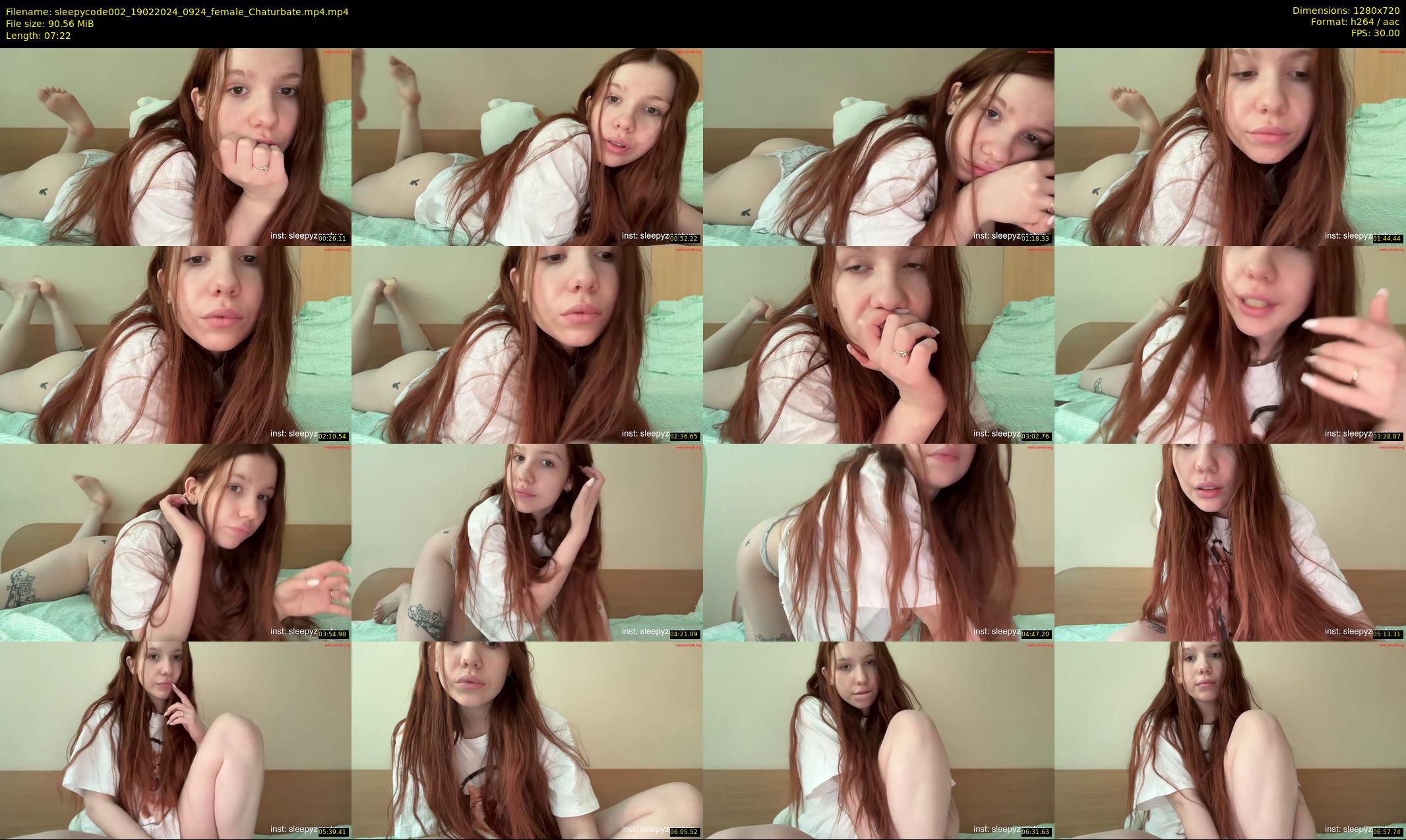 sleepycode002 — Chaturbate Female stripcam clip, Feb 19, 2024