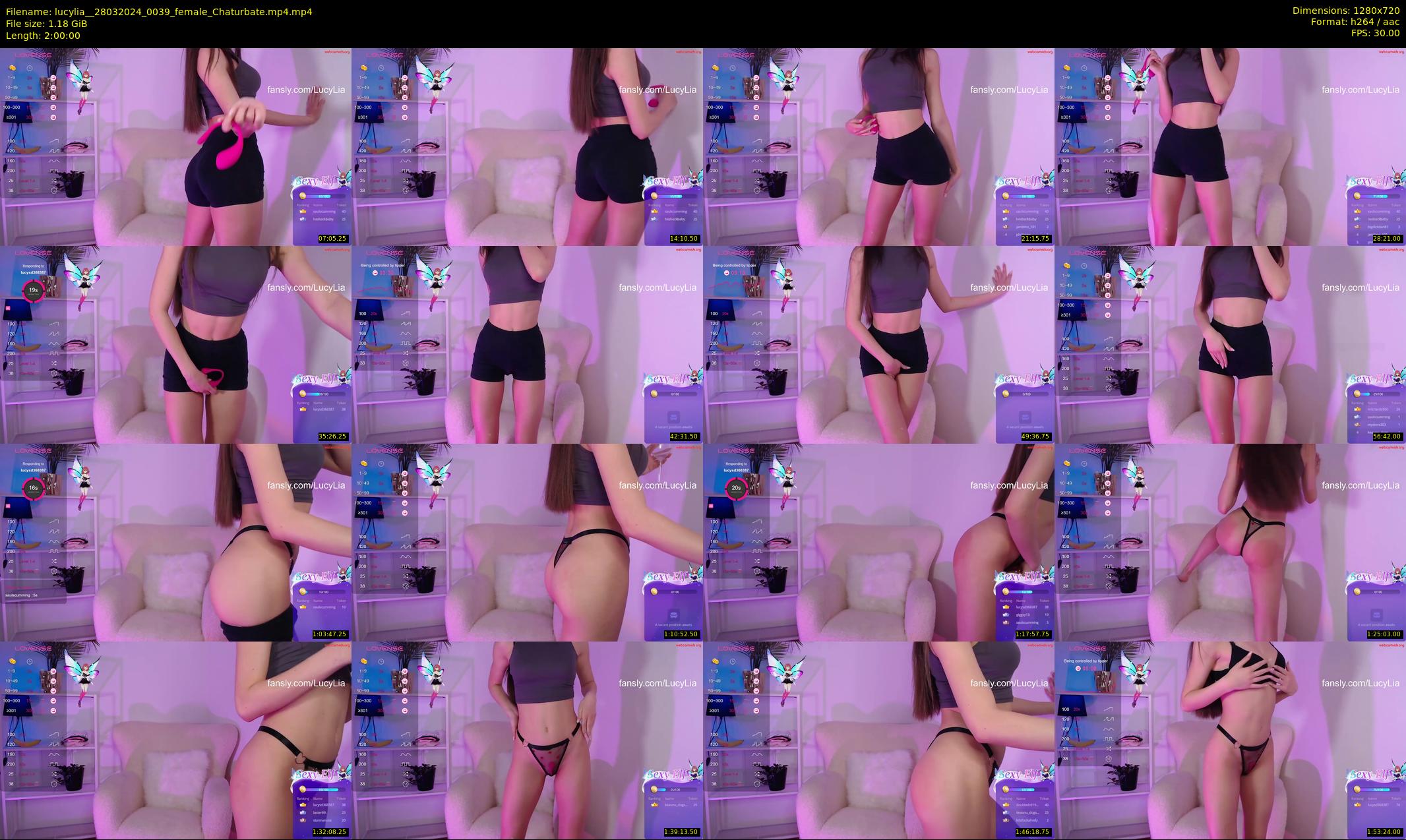 lucylia_ — Chaturbate Female stripcam clip, Mar 27, 2024