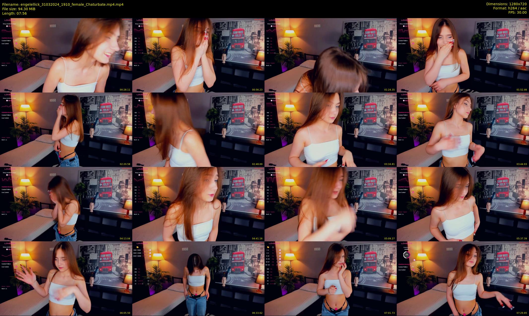 engelellick — Chaturbate Female stripcam clip, Mar 31, 2024