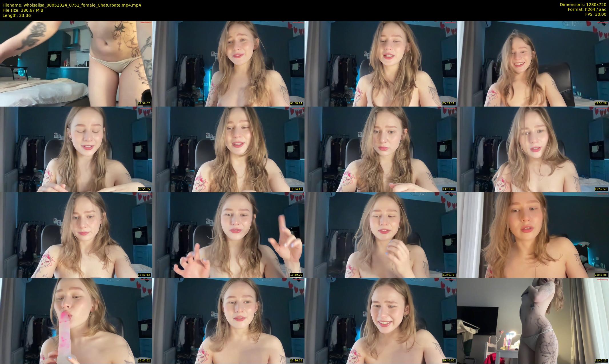 whoisalisa — Chaturbate Female stripcam clip, May 8, 2024