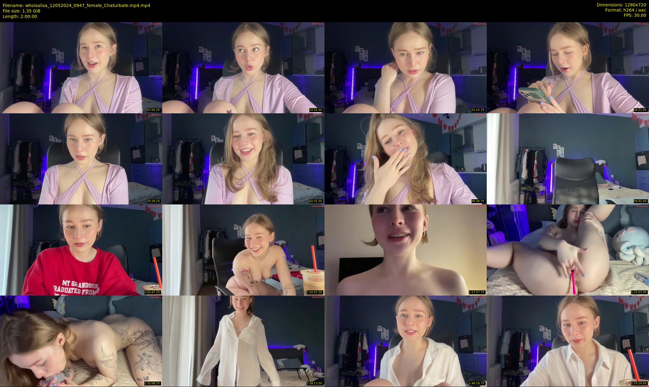 whoisalisa — Chaturbate Female stripcam clip, May 12, 2024