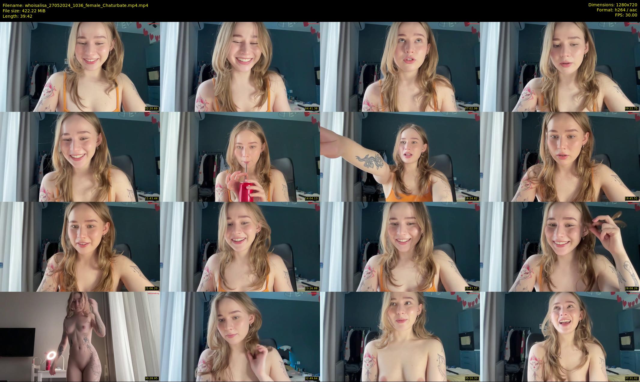 whoisalisa — Chaturbate Female stripcam clip, May 27, 2024