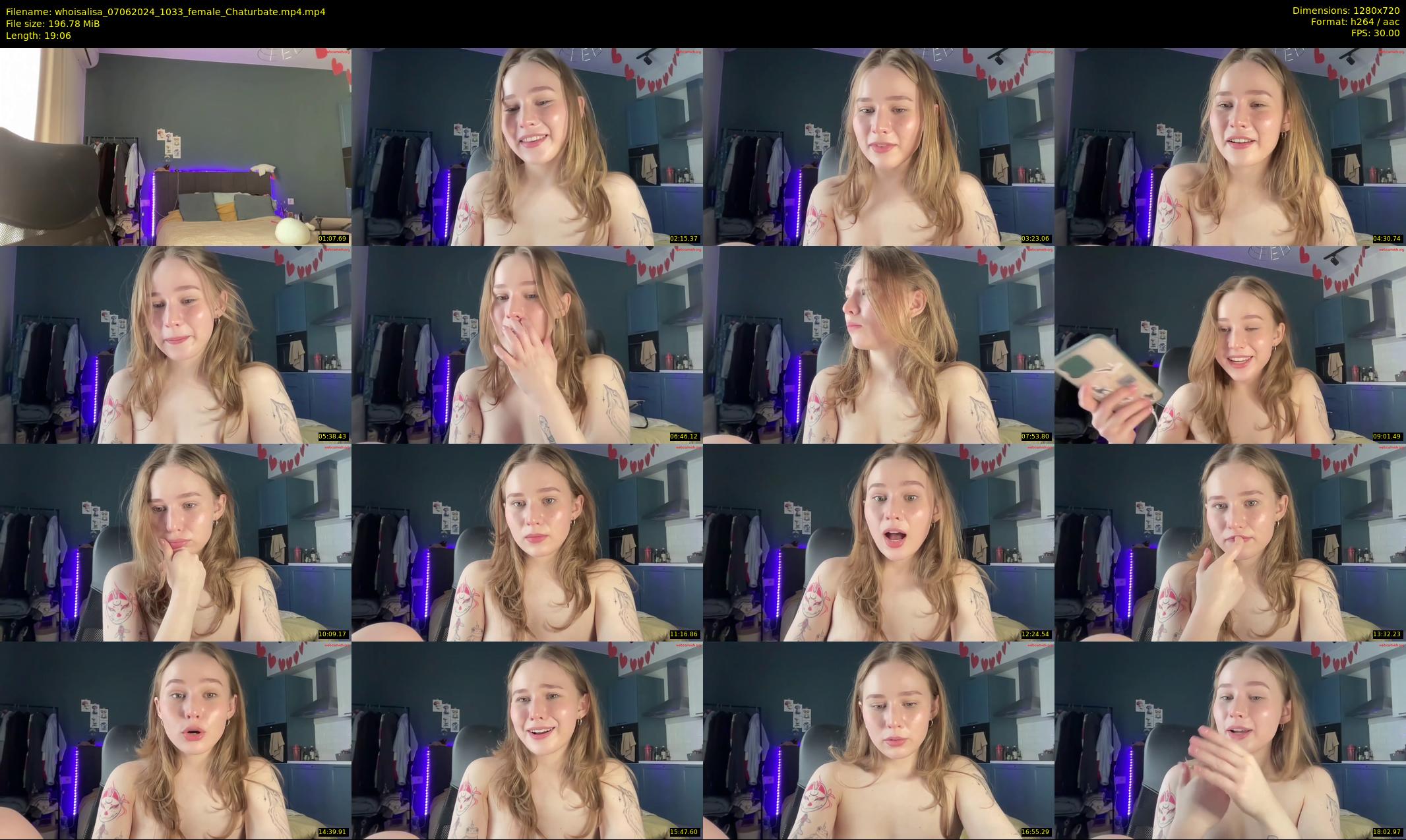 whoisalisa — Chaturbate Female stripcam clip, Jun 7, 2024