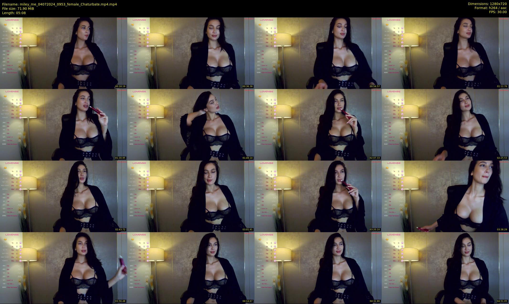 miley_me — Chaturbate Female stripcam clip, Jul 4, 2024