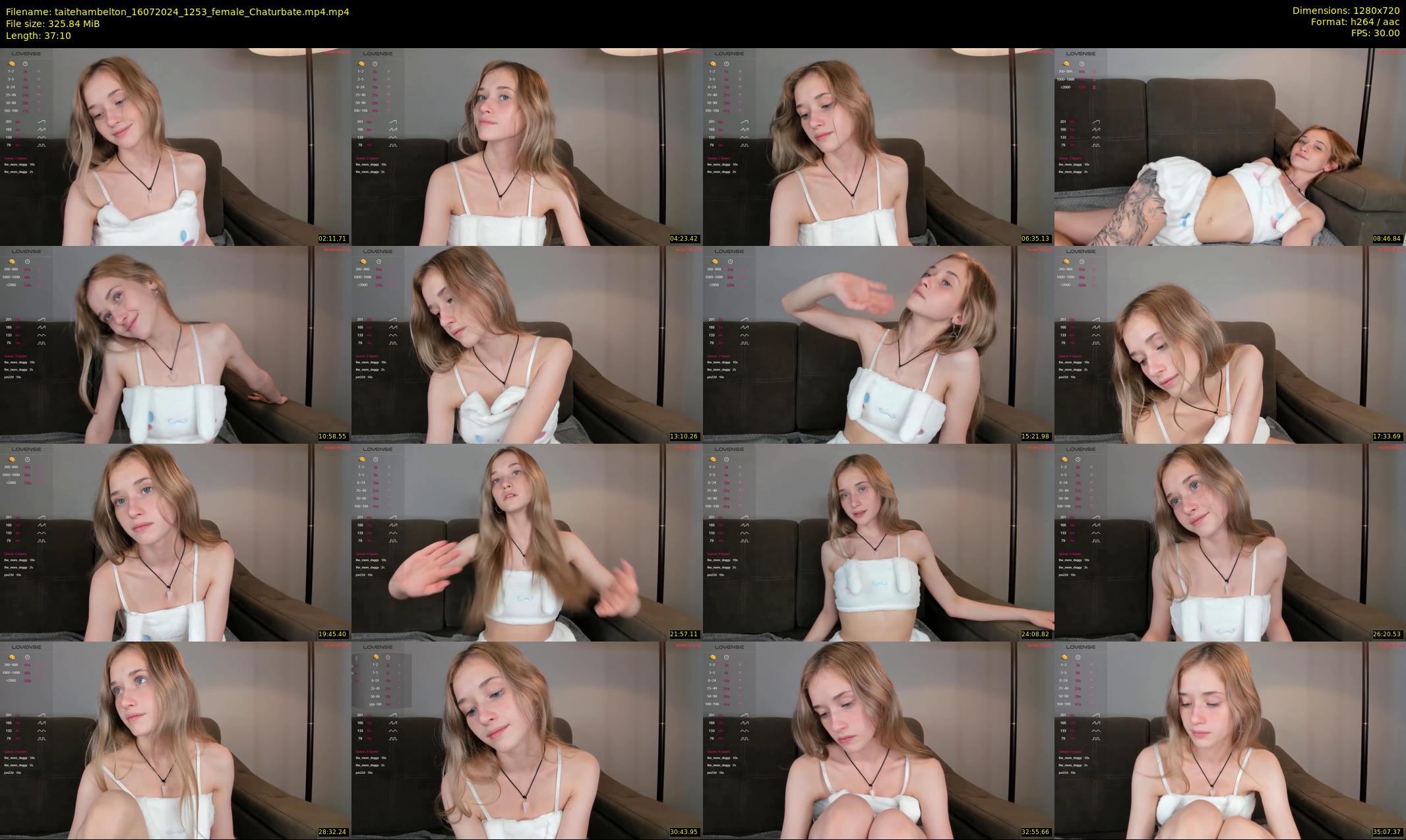taitehambelton — Chaturbate Female stripcam clip, Jul 16, 2024