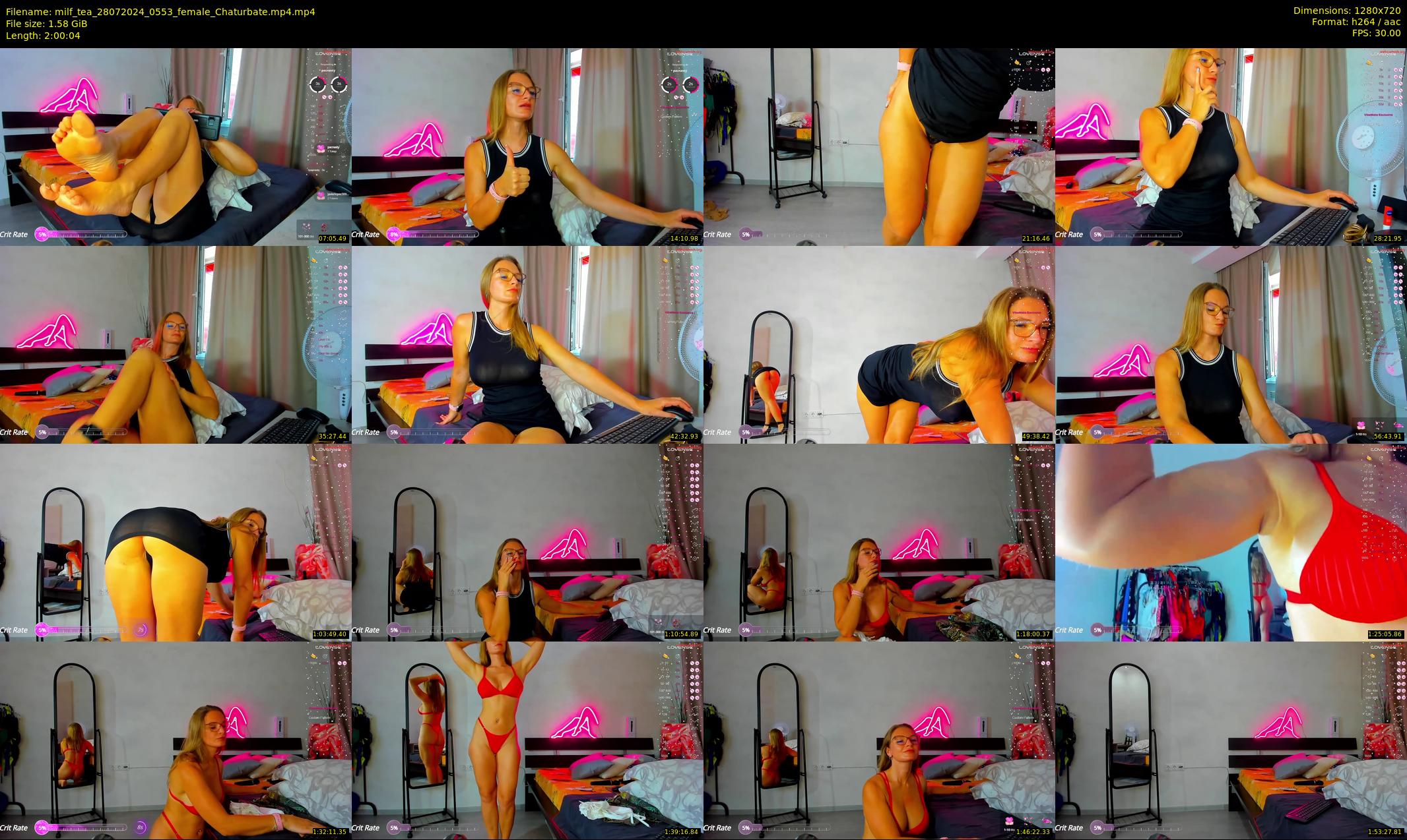 milf_tea — Chaturbate Female stripcam clip, Jul 28, 2024