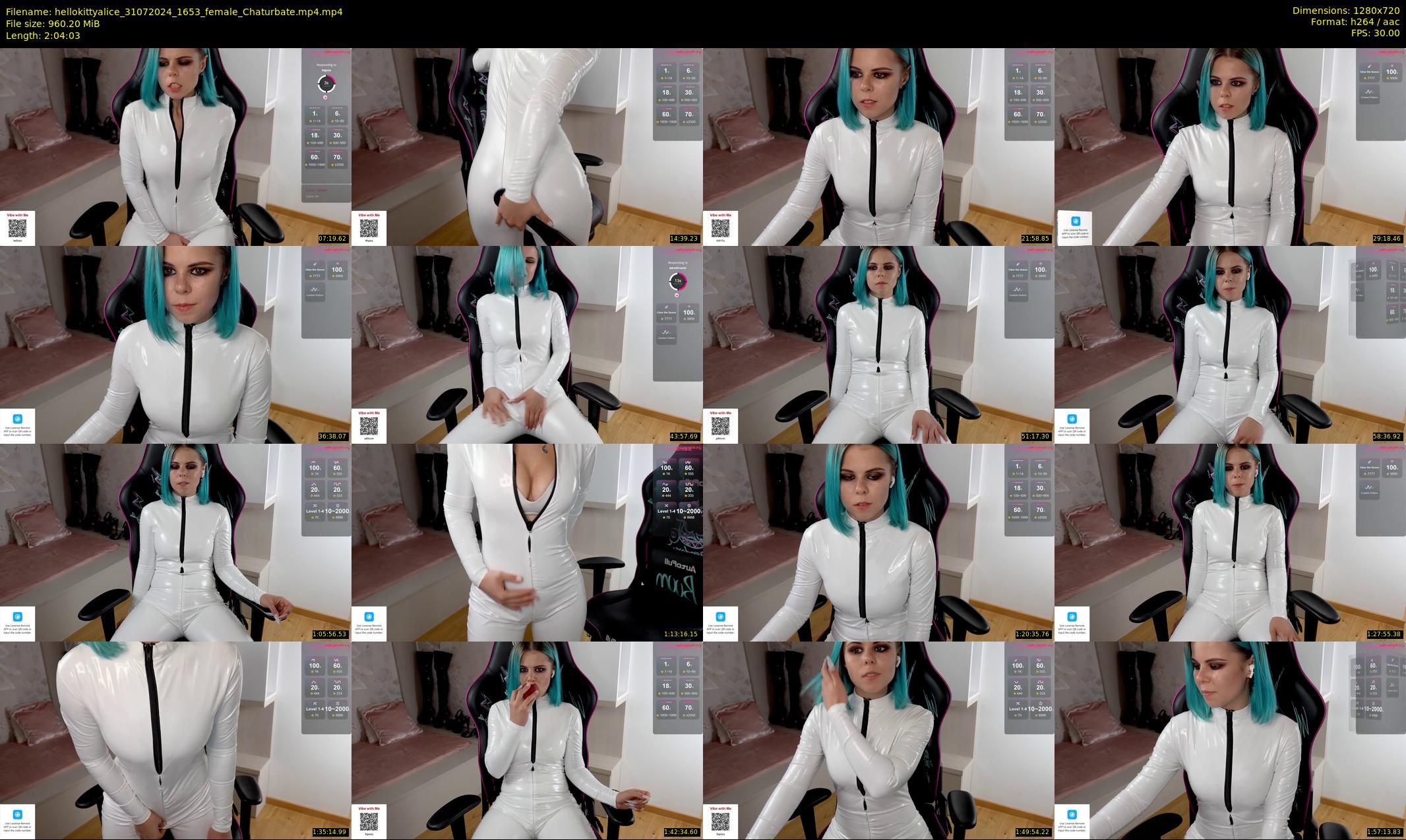 hellokittyalice — Chaturbate Female stripcam clip, Jul 31, 2024