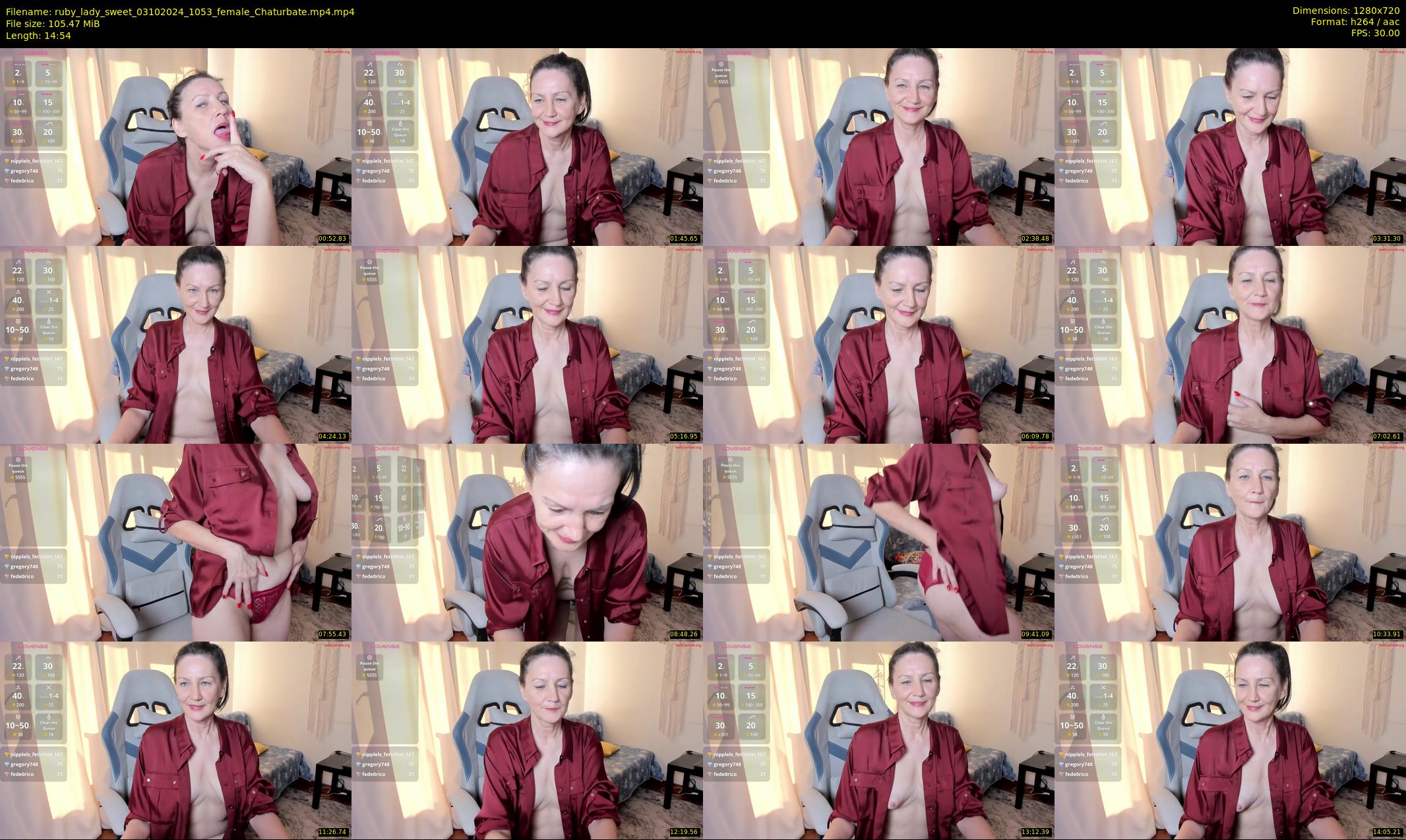 ruby_lady_sweet — Chaturbate Female stripcam clip, Oct 3, 2024