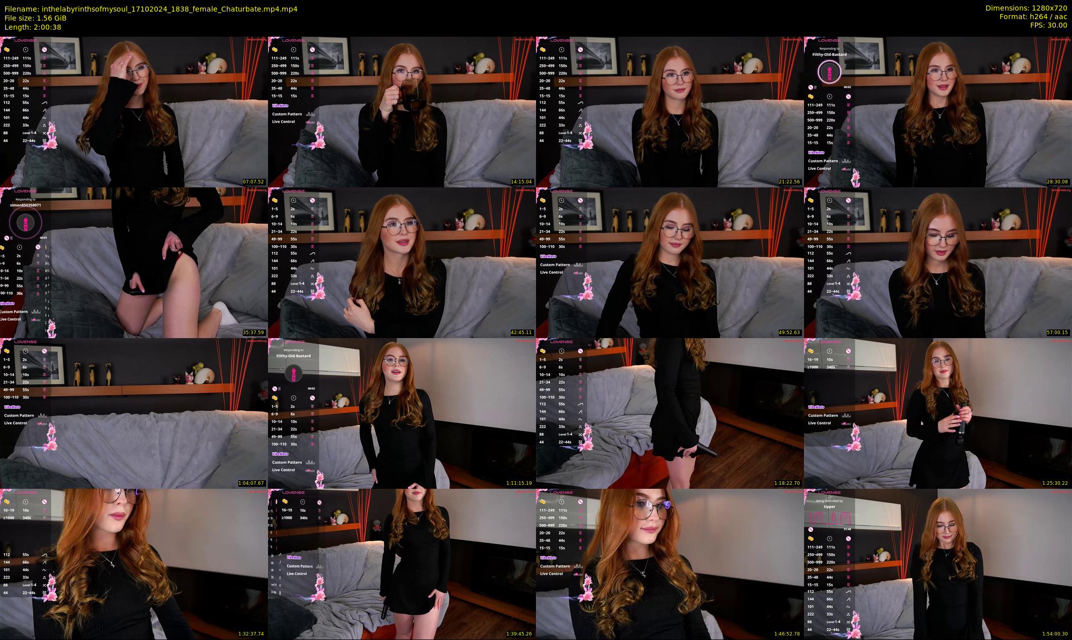 inthelabyrinthsofmysoul — Chaturbate Female stripcam clip, Oct 17, 2024