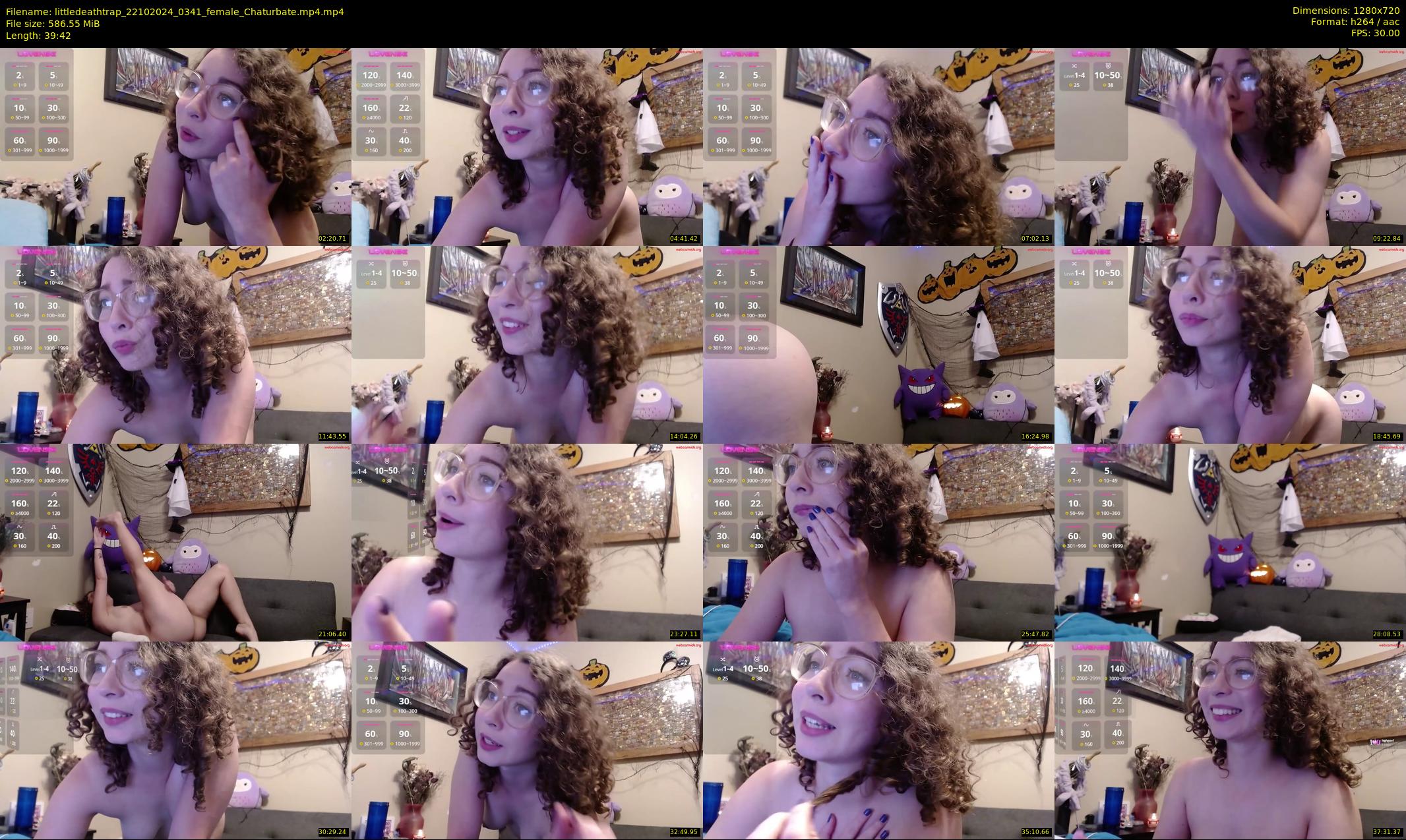 littledeathtrap — Chaturbate Female stripcam clip, Oct 21, 2024