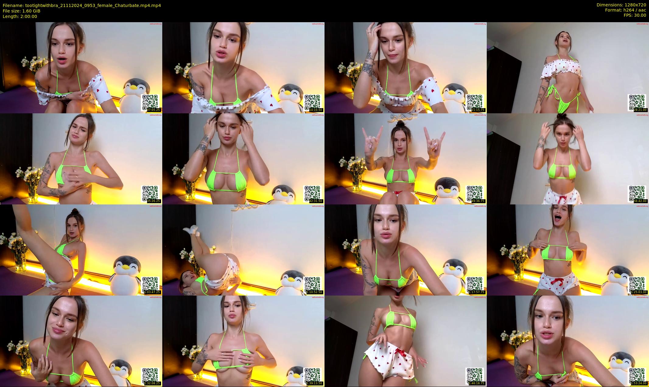 tootightwithbra — Chaturbate Female stripcam clip, Nov 21, 2024