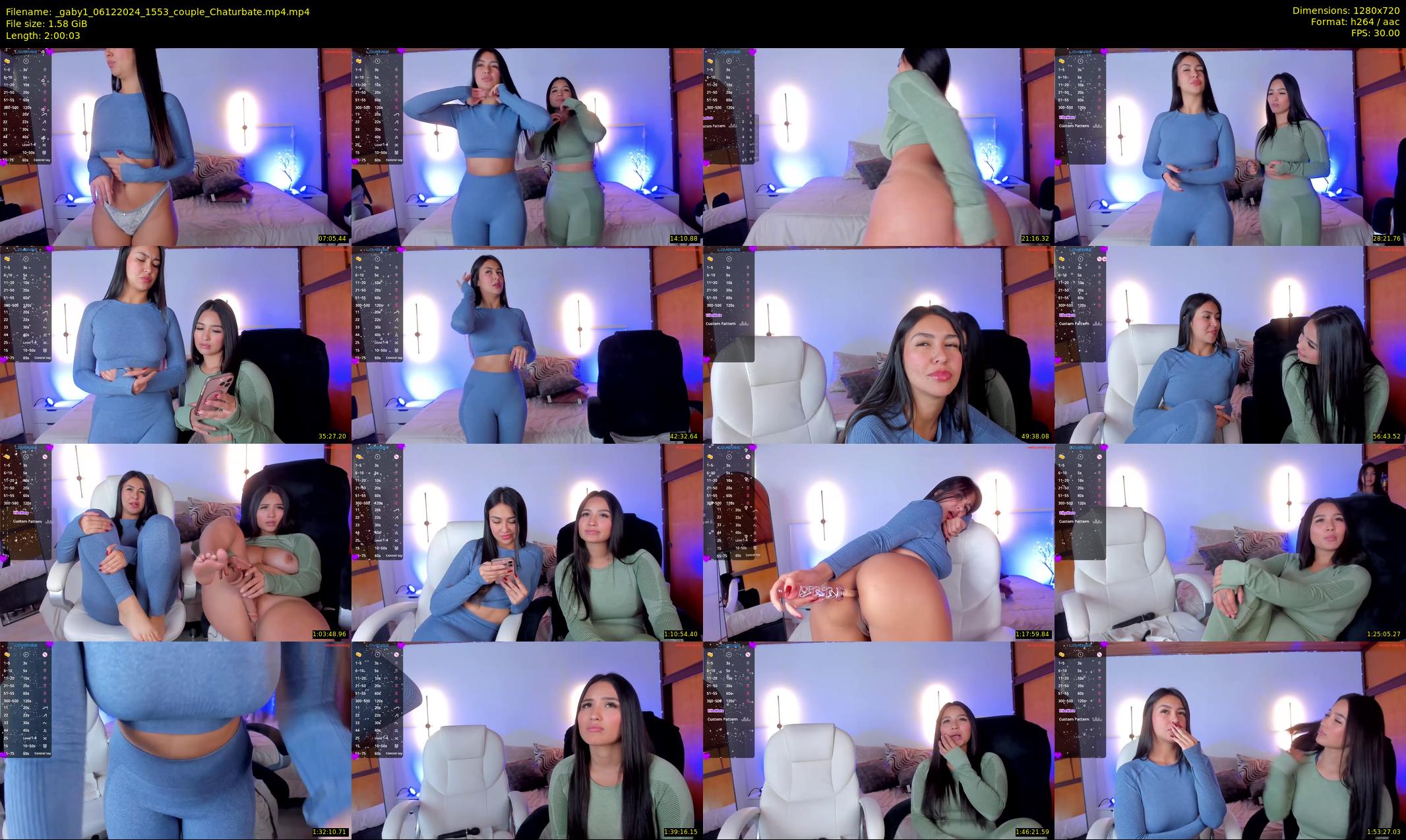 _gaby1 — Chaturbate Female stripcam clip, Dec 6, 2024