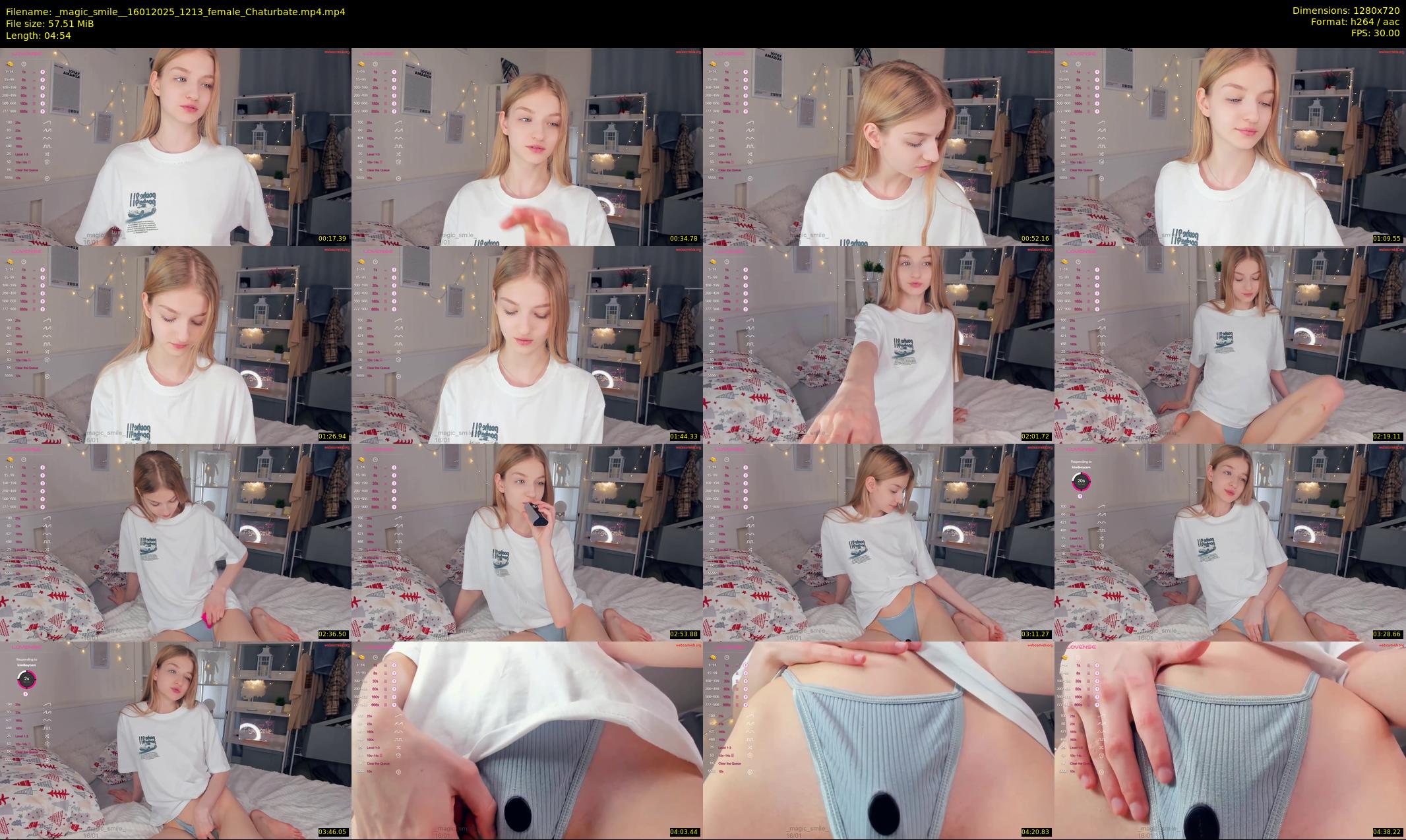 _magic_smile_ — Chaturbate Female stripcam clip, Jan 16, 2025