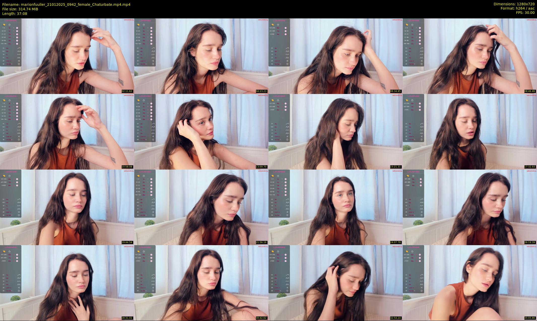 marionfuuller — Chaturbate Female stripcam clip, Jan 21, 2025