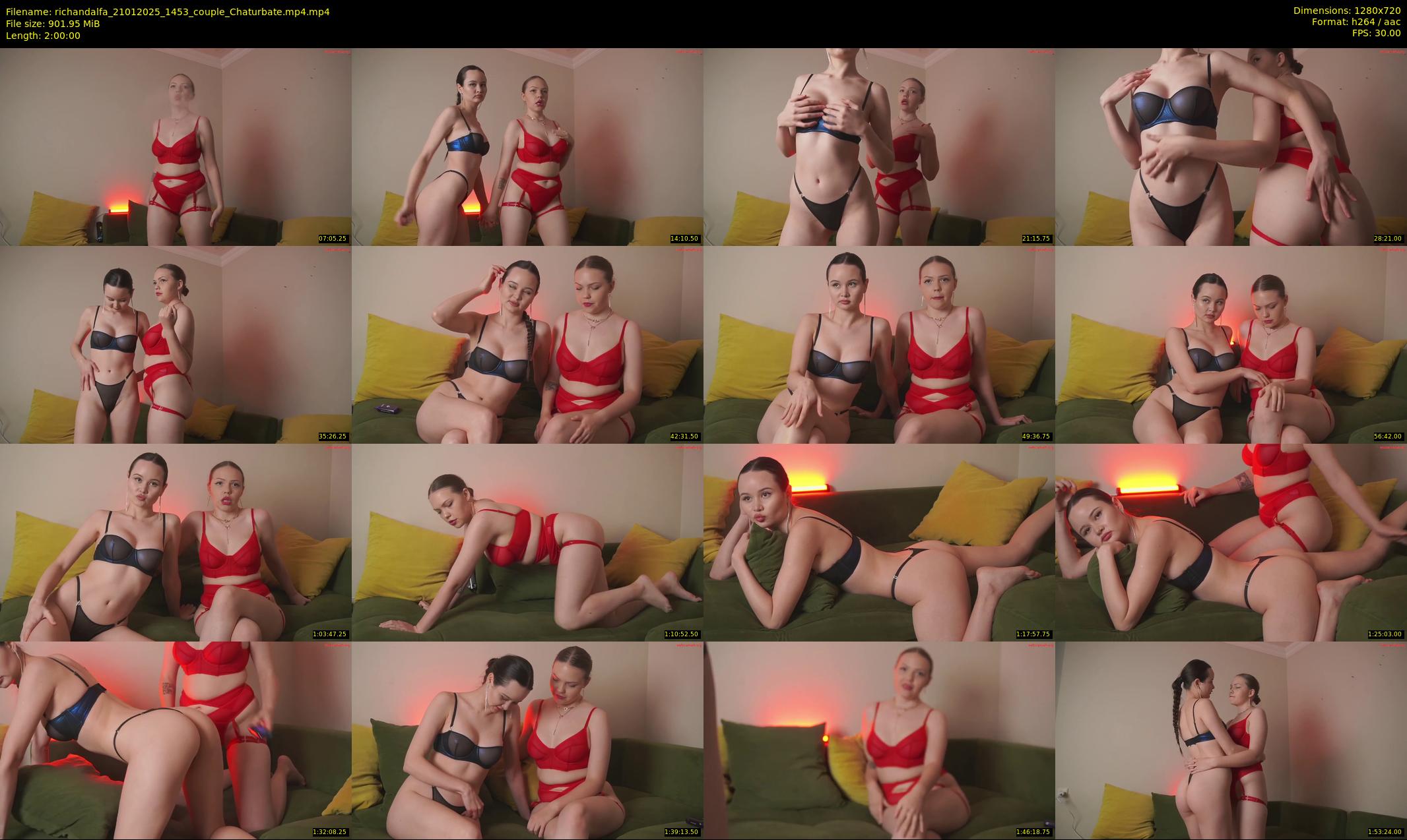 richandalfa — Chaturbate Couple stripcam clip, Jan 21, 2025