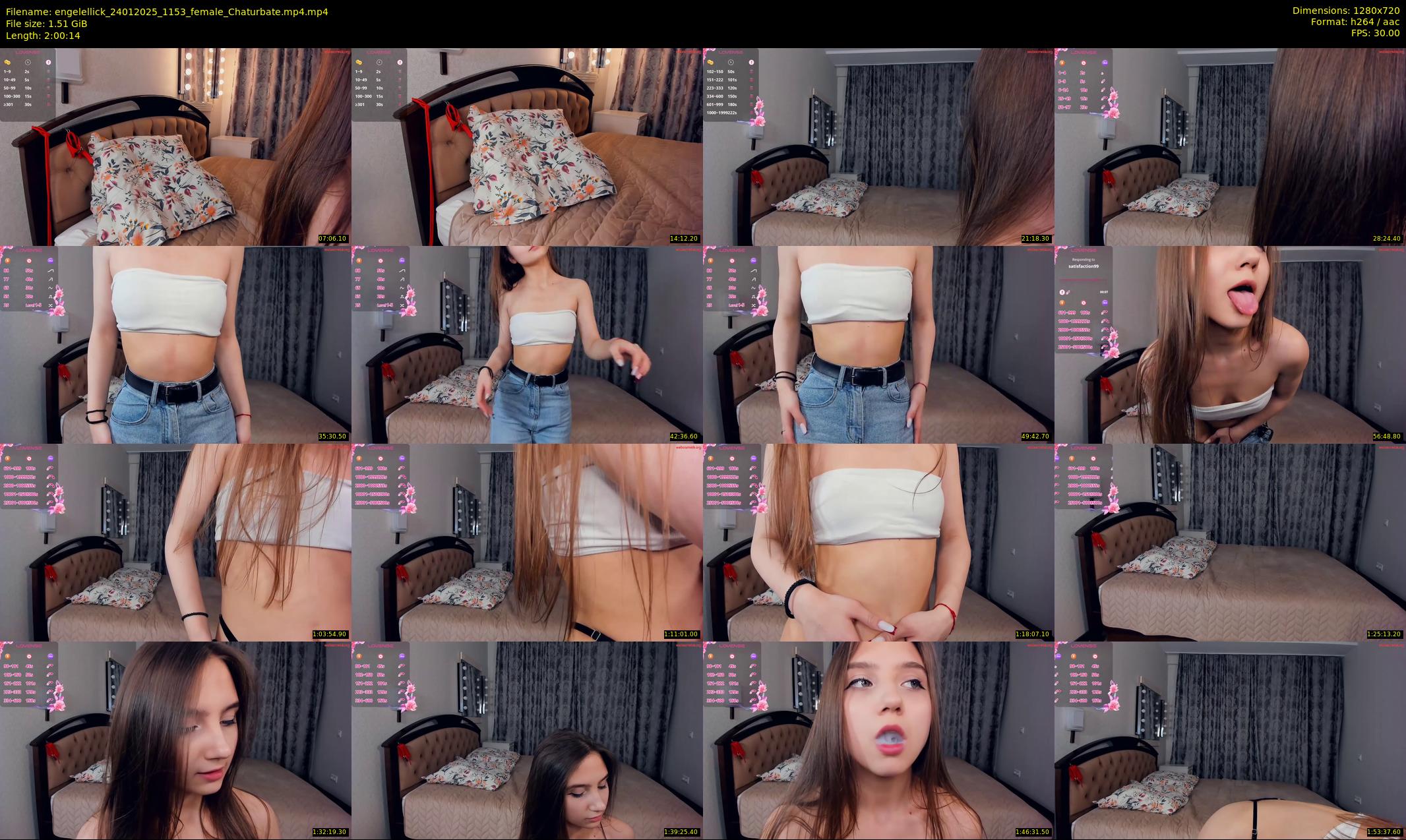 engelellick — Chaturbate Female stripcam clip, Jan 28, 2025
