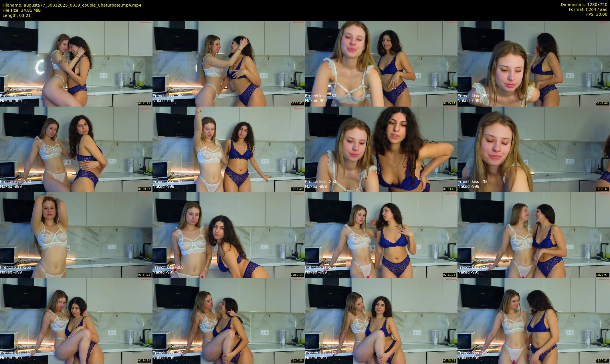 augusta77 — Chaturbate Female stripcam clip, Jan 30, 2025