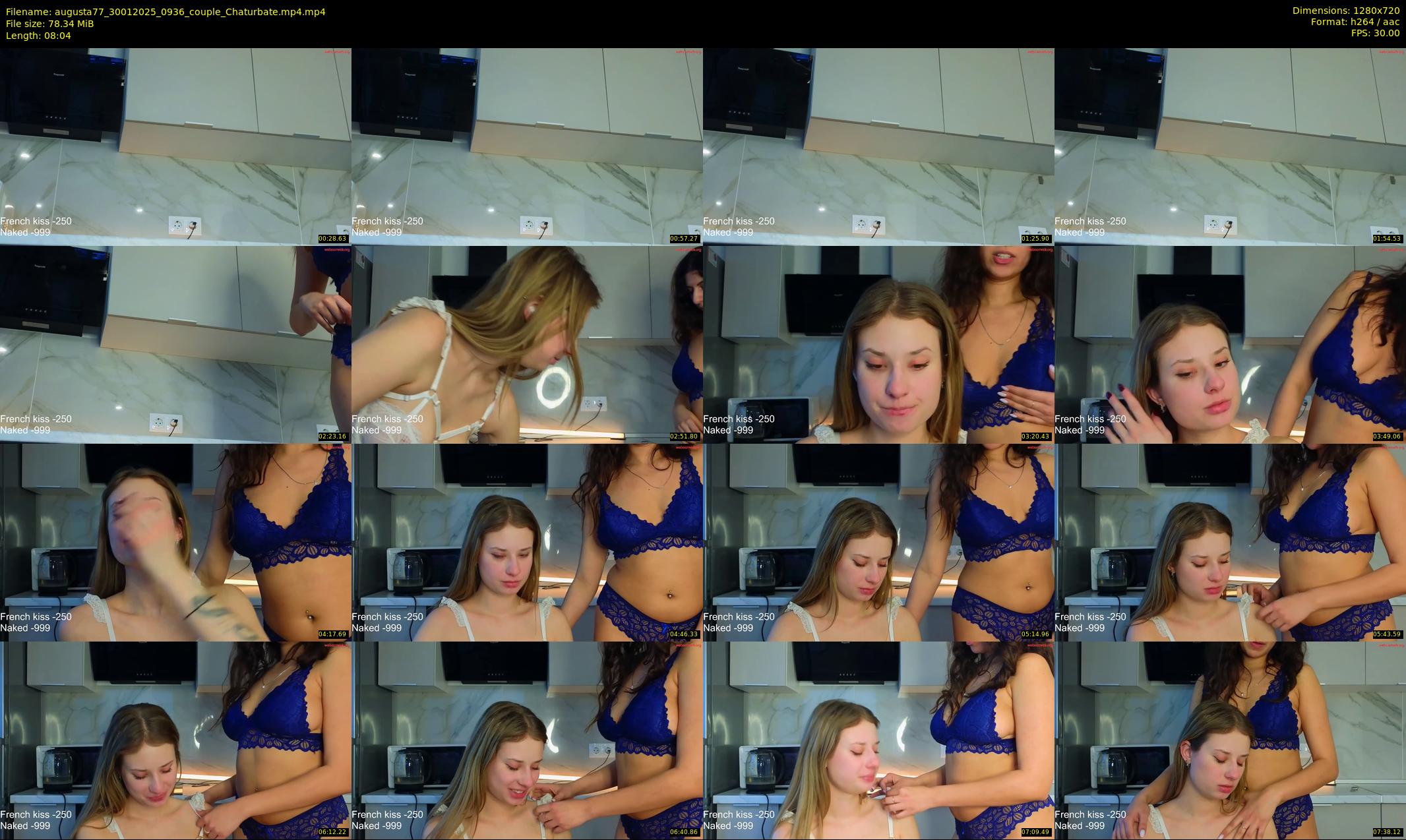 augusta77 — Chaturbate Female stripcam clip, Jan 30, 2025