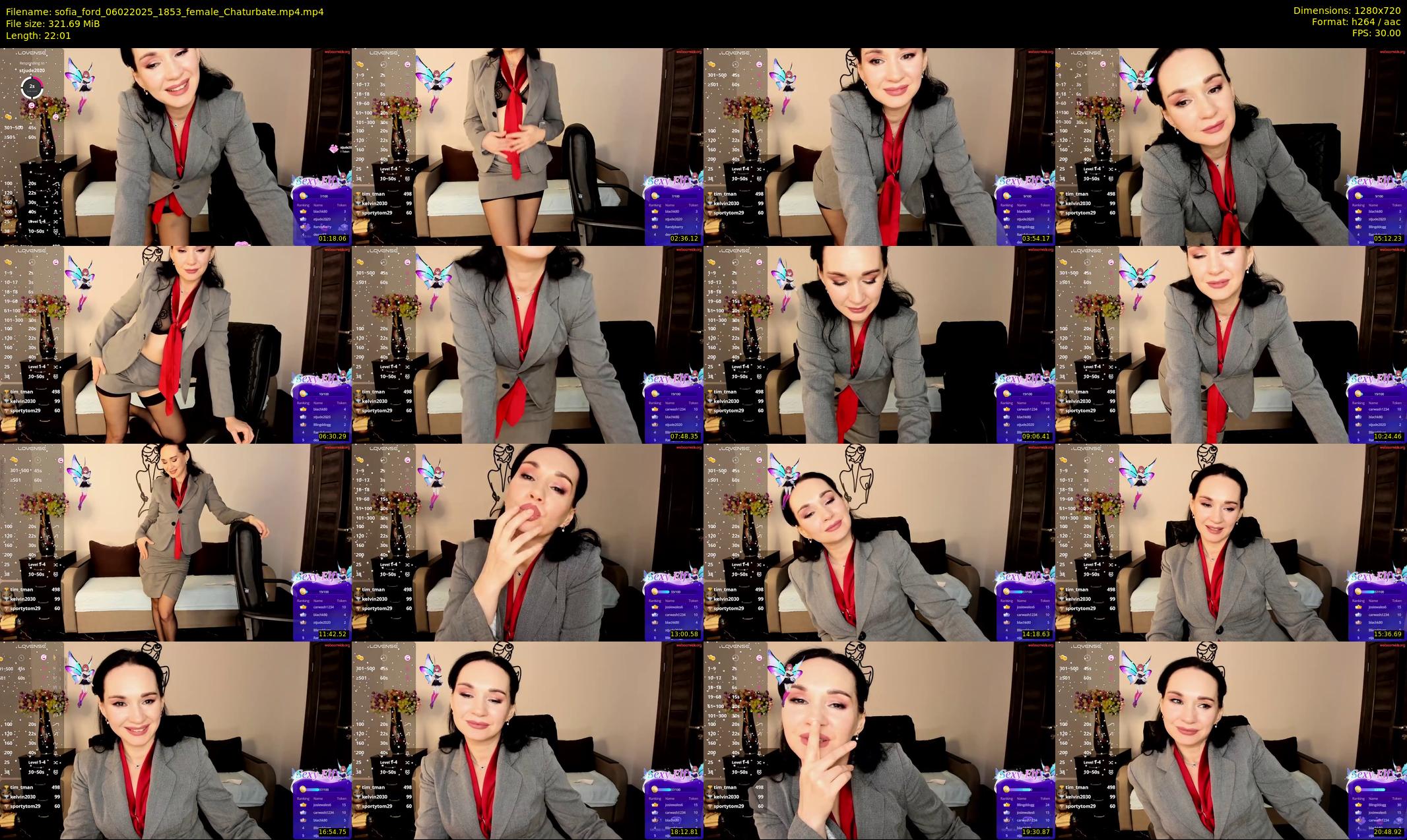 sofia_ford — 23 minute Chaturbate Female stripcam clip, Feb 6, 2025