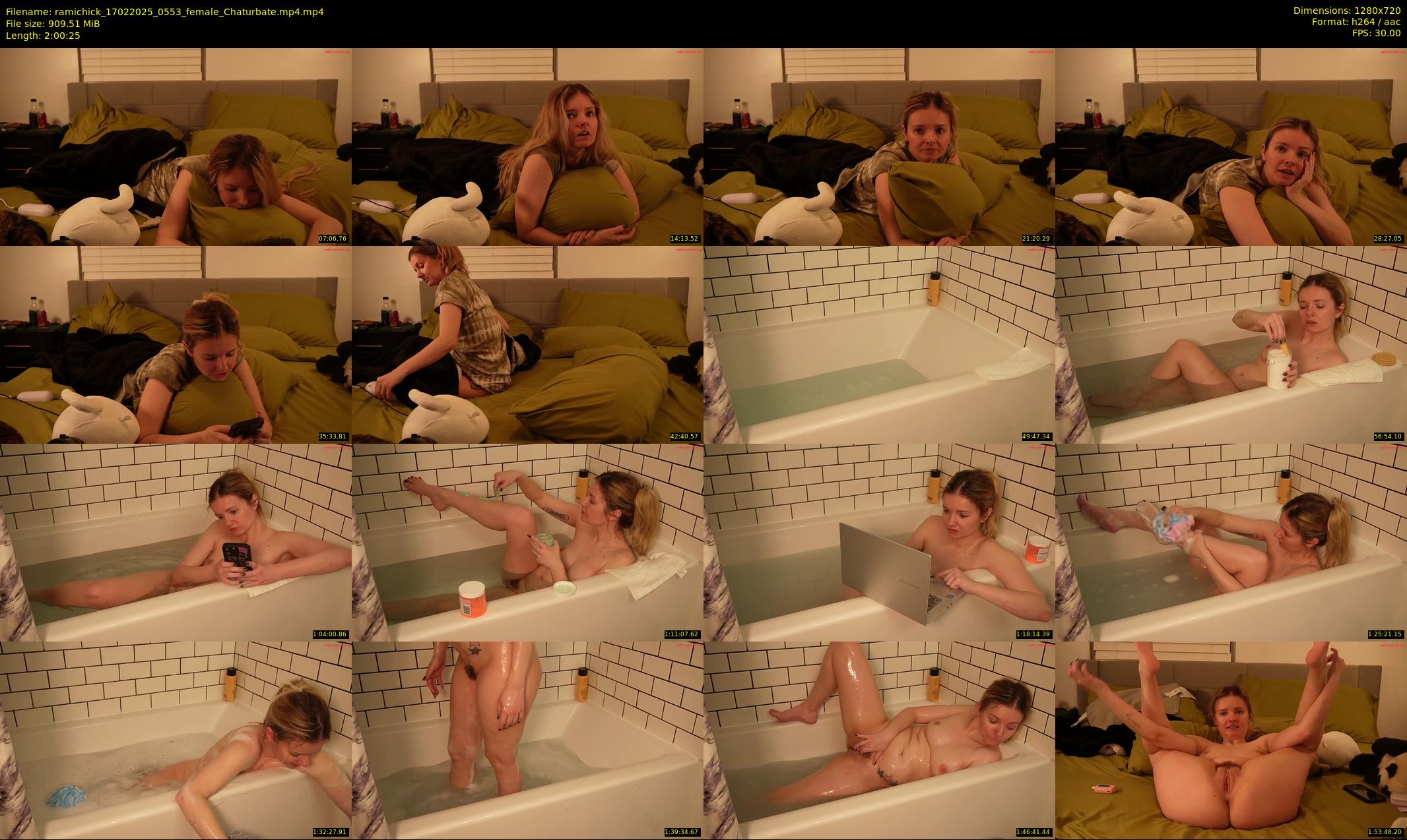 ramichick — Chaturbate Female stripcam clip, Feb 17, 2025