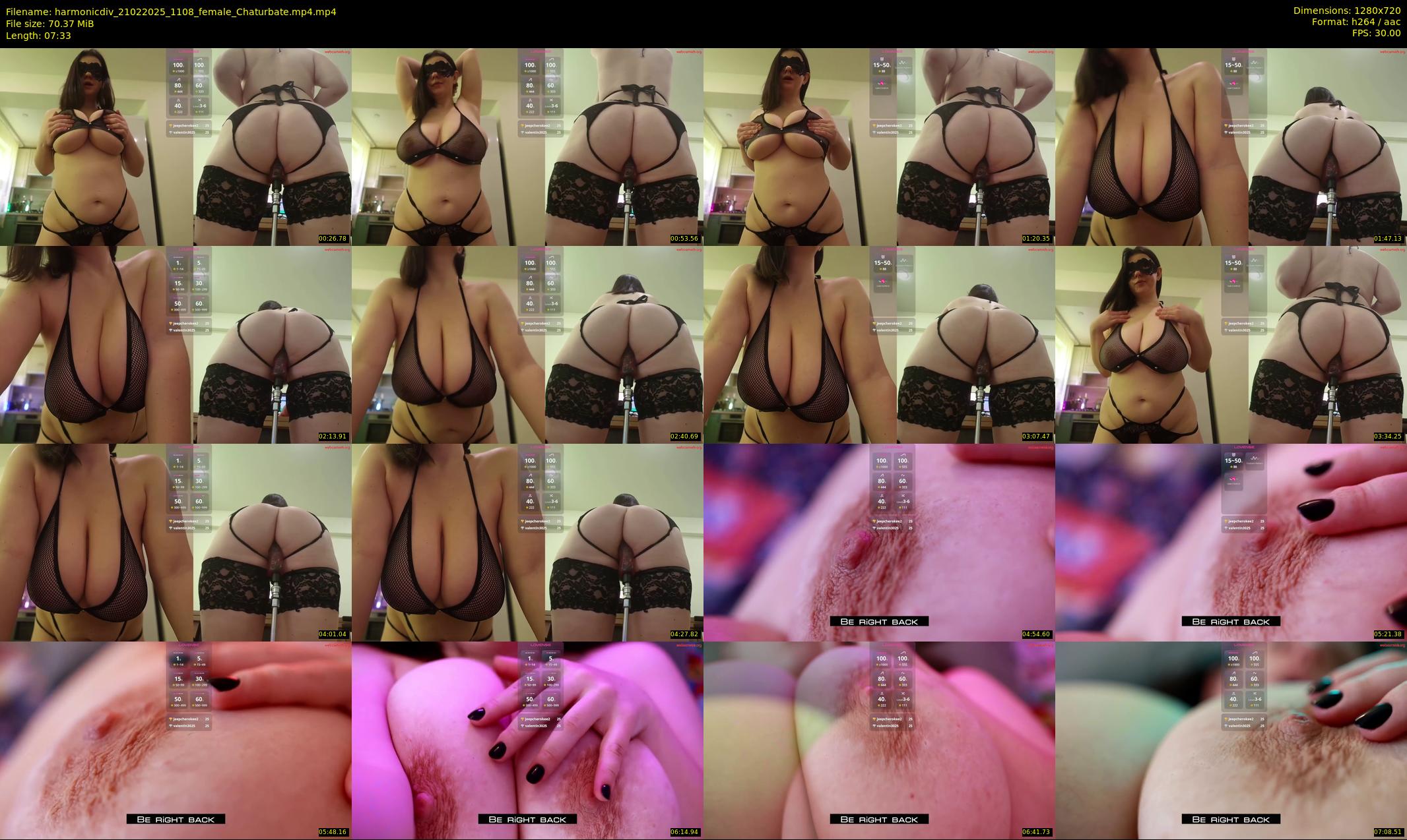 harmonicdiv — Chaturbate Female stripcam clip, Feb 21, 2025
