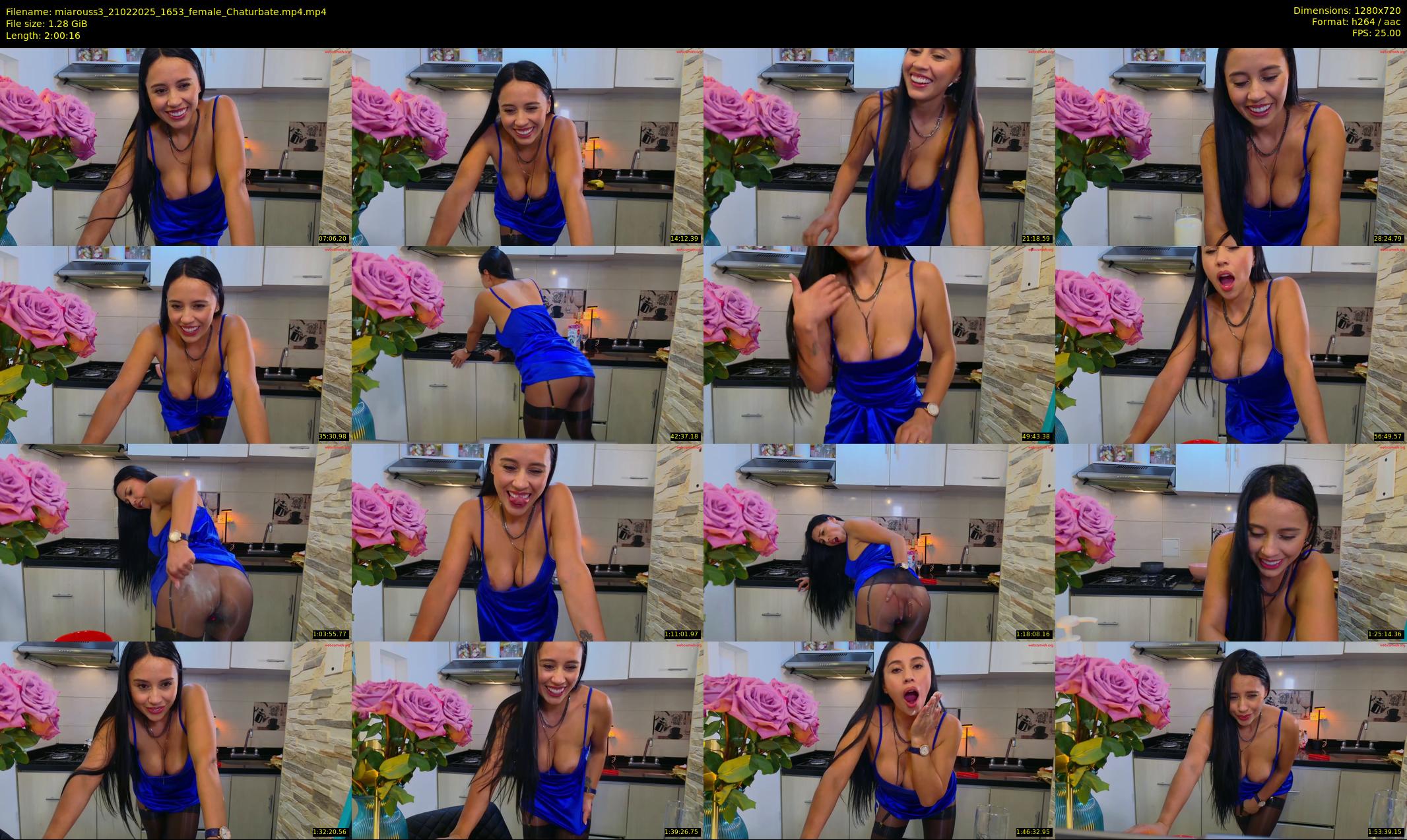miarouss3 — Chaturbate Female stripcam clip, Feb 21, 2025